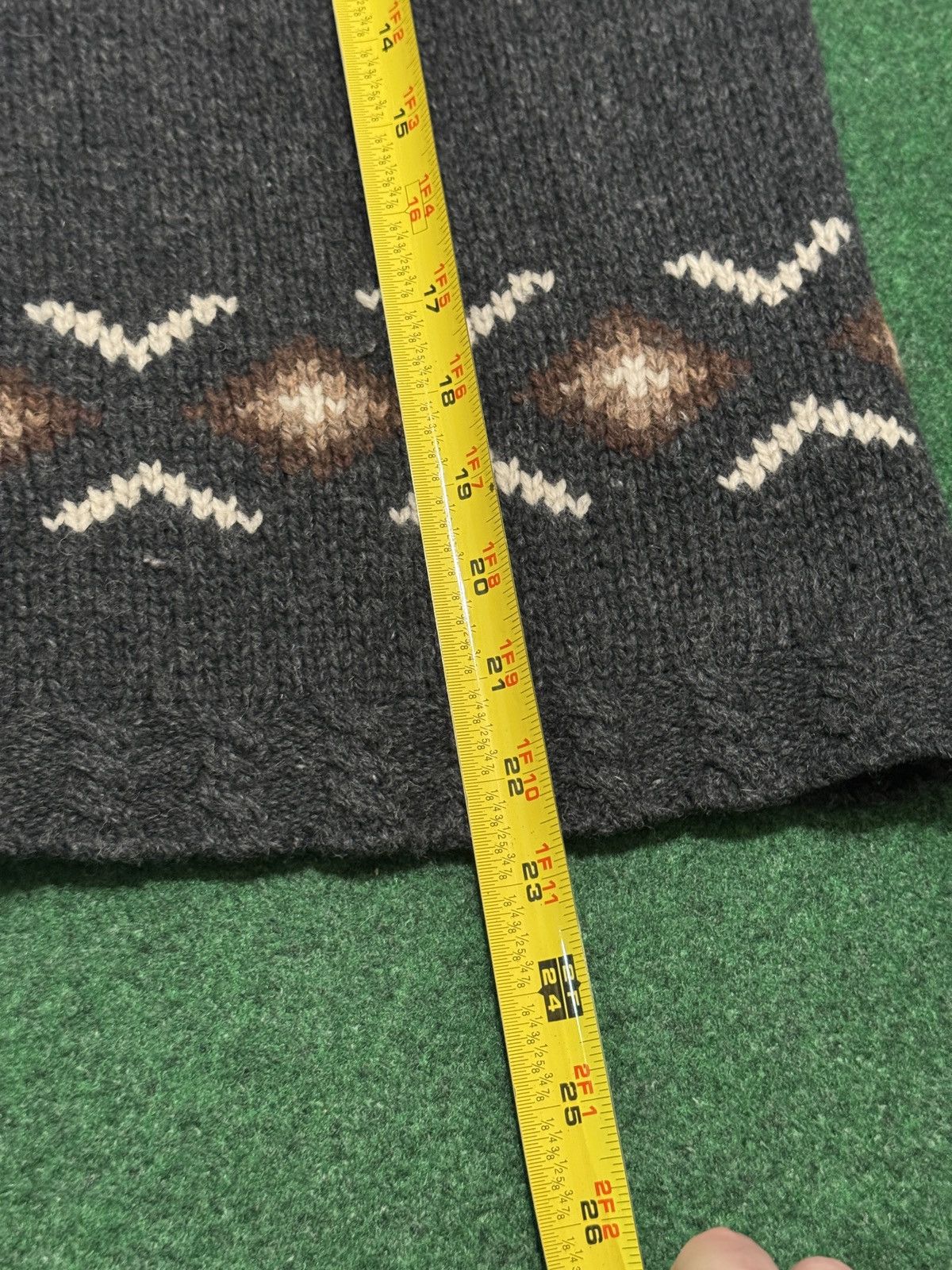 Eddie Bauer Vintage Eddie Baur Wool Nordic Knit Fair Isle Small Sweater Size S / US 4 / IT 40 - 5 Thumbnail