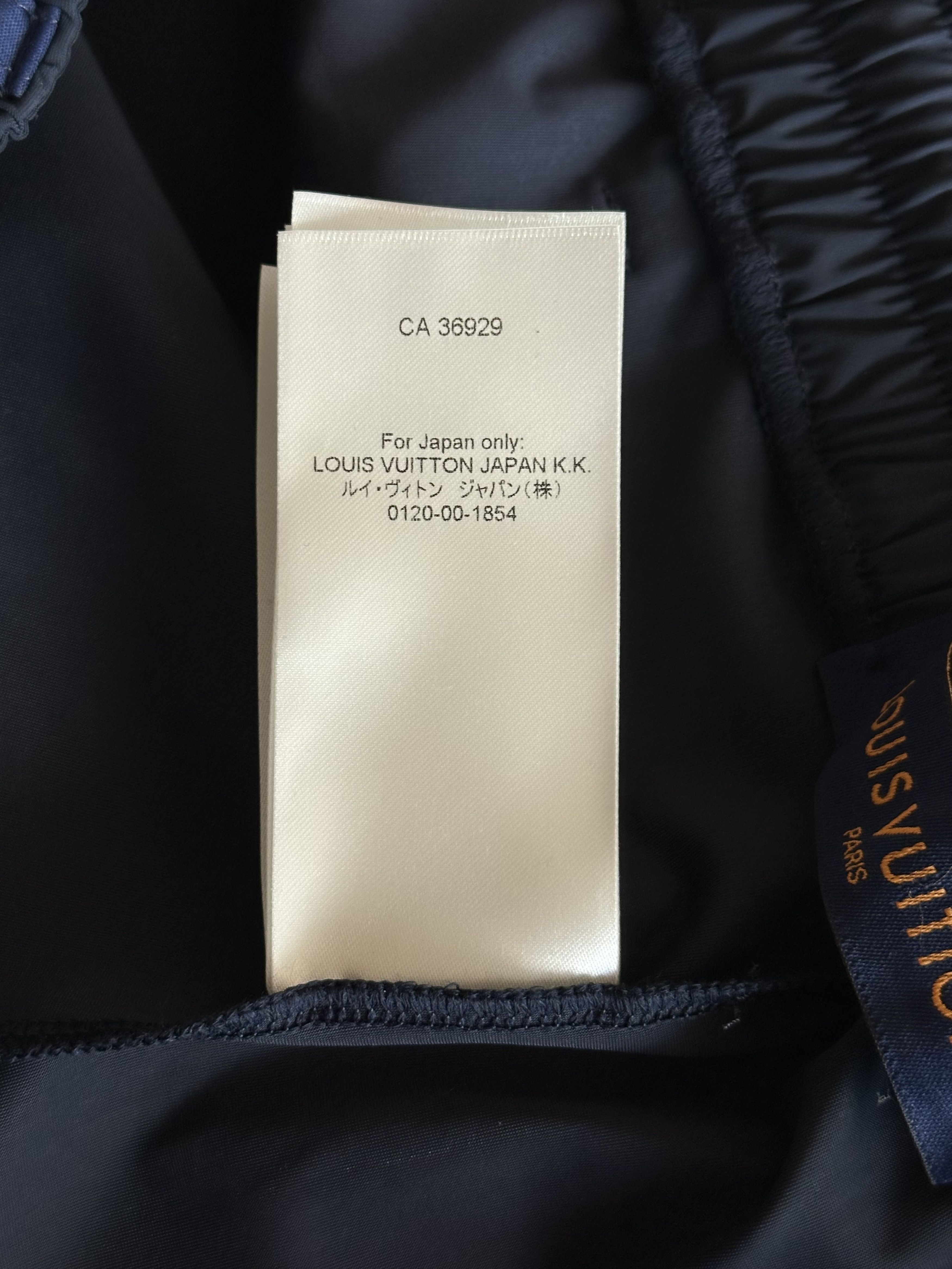 Louis Vuitton Louis Vuitton Navy & Beige Monogram Trackpants Size US 40 / EU 56 - 8 Thumbnail