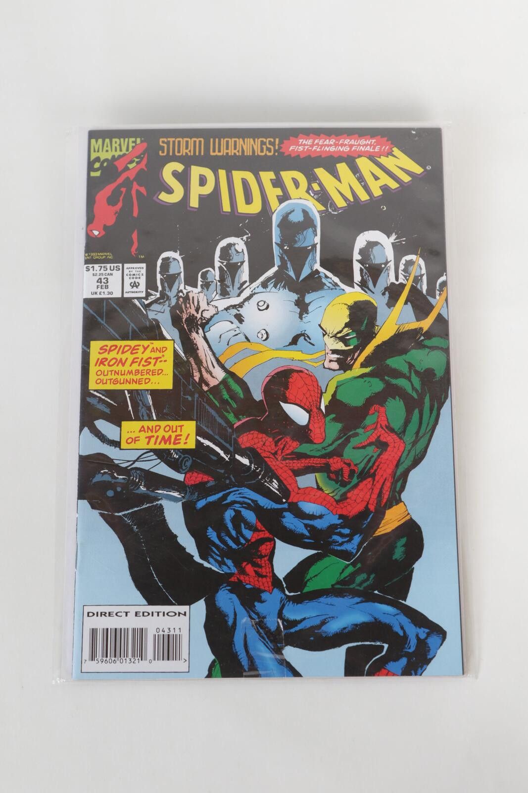 Marvel Comics 93' Marvel Comics Spider-Man And Iron Fist Part 1-3 Comics Size ONE SIZE - 8 Thumbnail