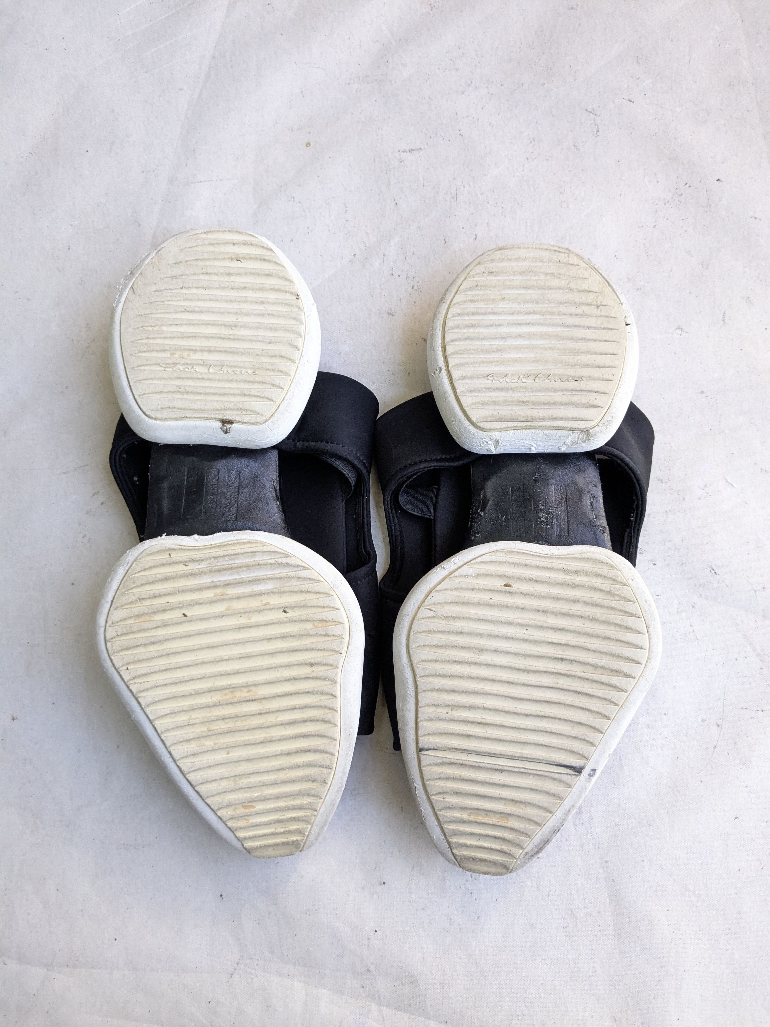 Rick Owens Rick Owen Slides 10 Black White Cargo Sandals Size US 10 / EU 43 - 9 Thumbnail