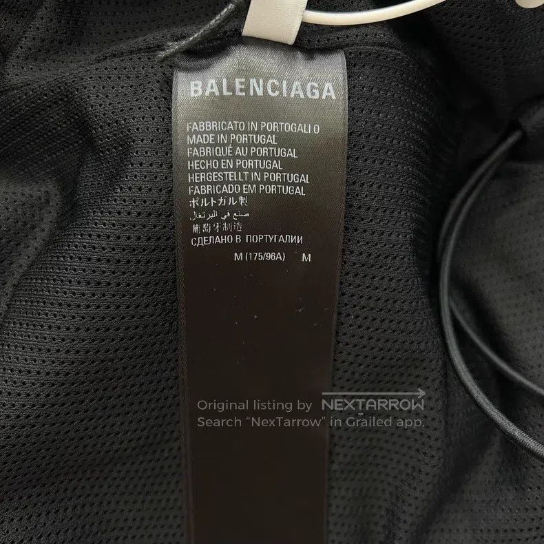 Balenciaga Balenciaga Black and White Teddy Fleece Jacket Size US L / EU 52-54 / 3 - 4 Thumbnail
