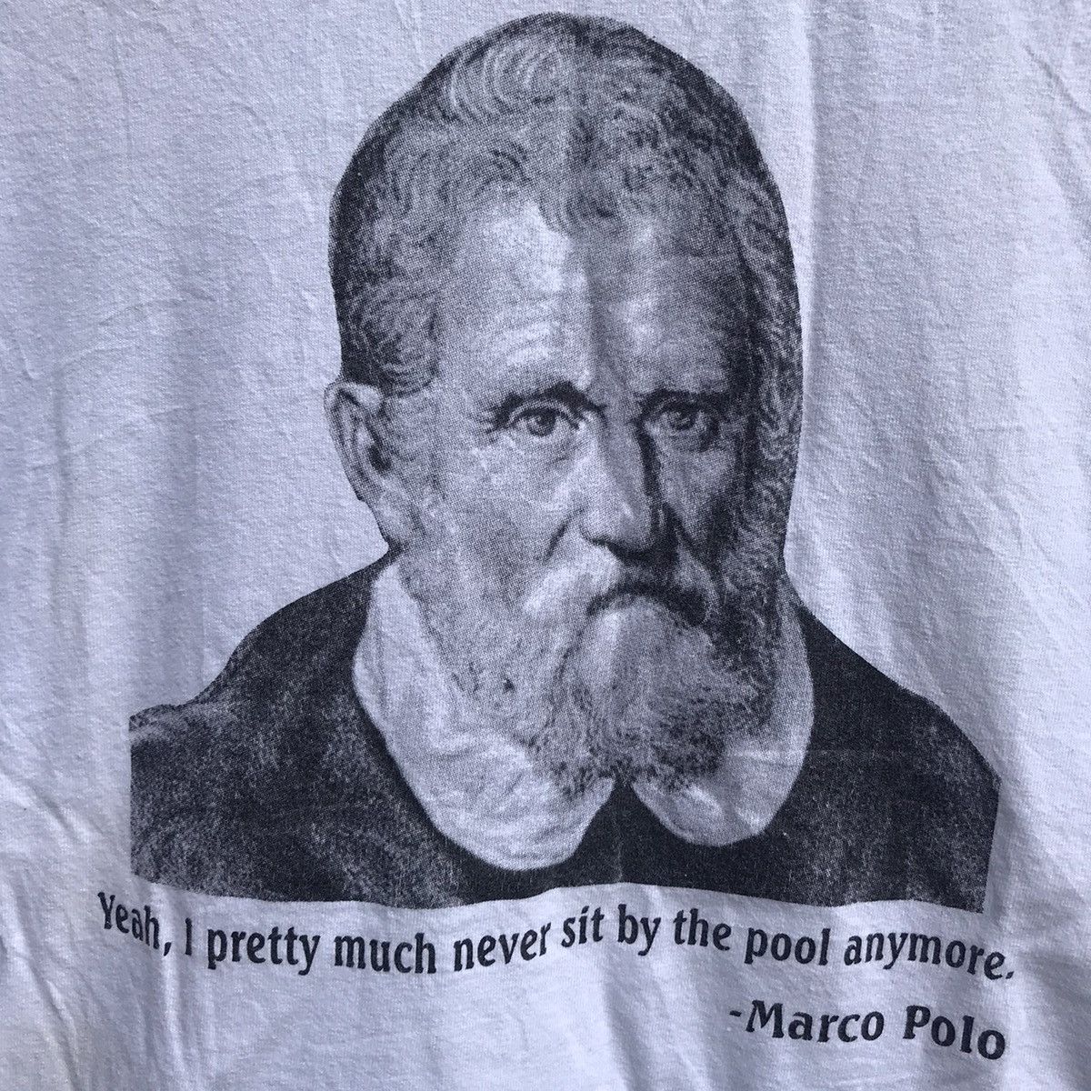 If Six Was Nine MARCO POLO photo art tee Size US M / EU 48-50 / 2 - 4 Thumbnail