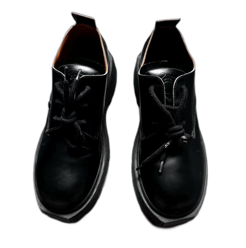 Off-White OFF-WHITE Black Round Toe Derby Shoes Size US 9 / EU 42 - 1 Thumbnail