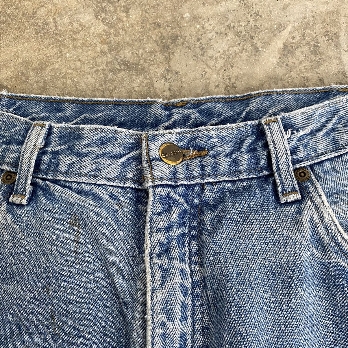 Carhartt Vintage Carhartt Blanket Lined Relaxed Fit Denim Jeans Size US 35 - 14 Thumbnail