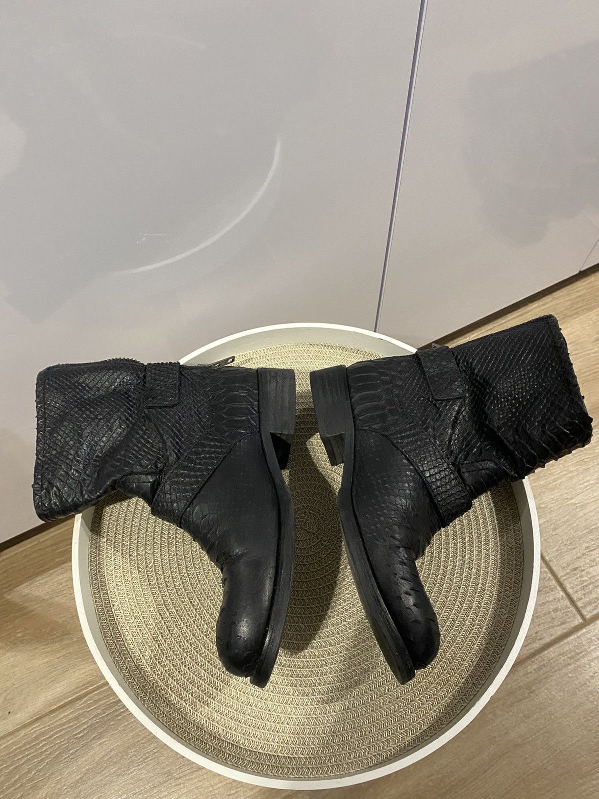 Billi Bi Billi Bi Phyton Style As98 Studded Engineered Boots Size: 36 Size US 6 / IT 36 - 5 Thumbnail