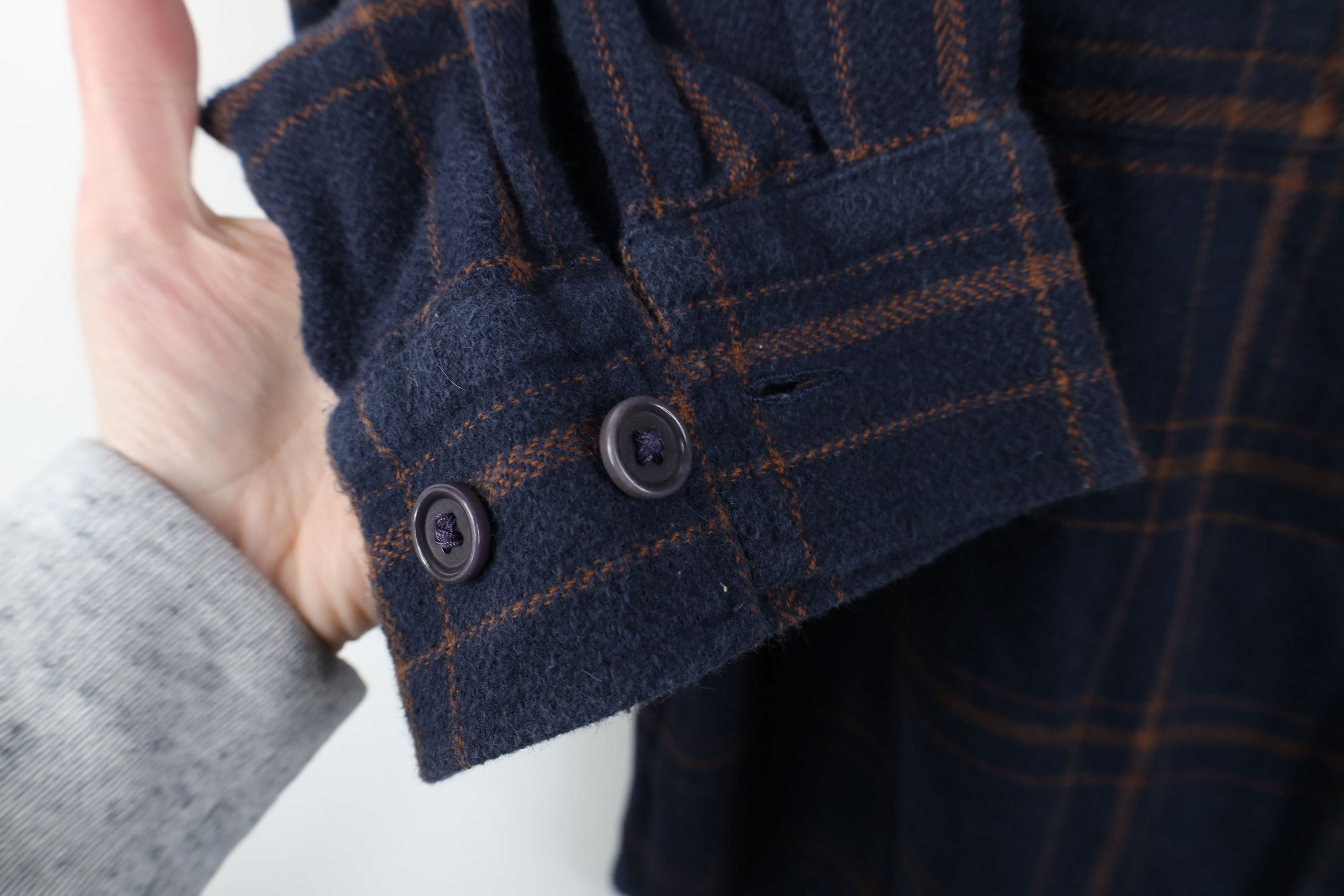 Banana Republic Banana Republic Pocket Flannel Collared Button Shirt Plaid Size US XL / EU 56 / 4 - 5 Thumbnail