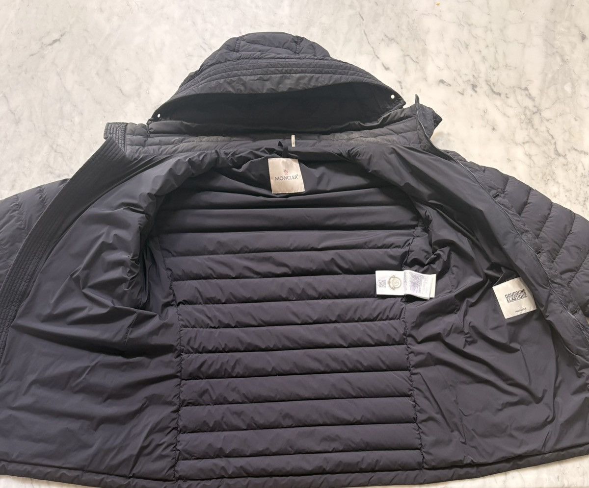 Moncler Moncler Black Hooded Down Puffer Jacket Mid-Length Men's Size US L / EU 52-54 / 3 - 4 Thumbnail