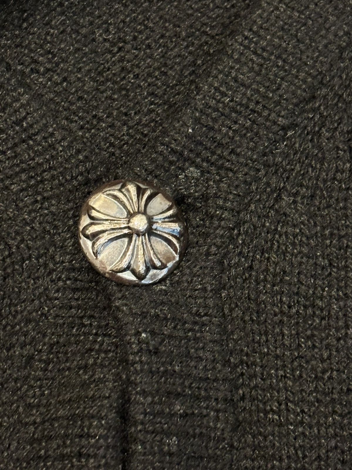 Chrome Hearts Chrome hearts black cashmere cardigan Size US M / EU 48-50 / 2 - 4 Thumbnail