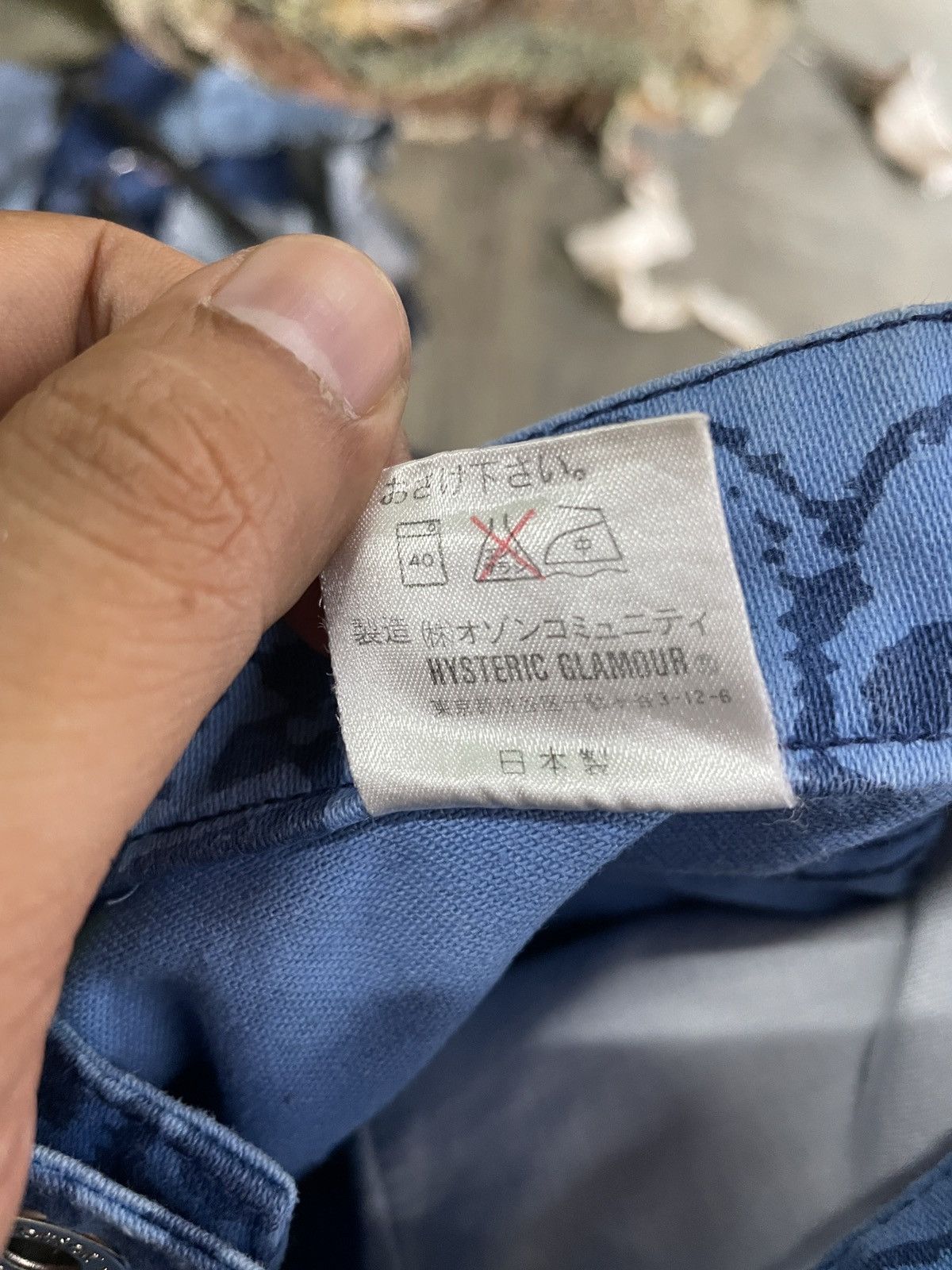 Hysteric Glamour × Japanese Brand Vintage Hysteric Glamour skull printed all over printed Punk Size US 28 / EU 44 - 11 Thumbnail
