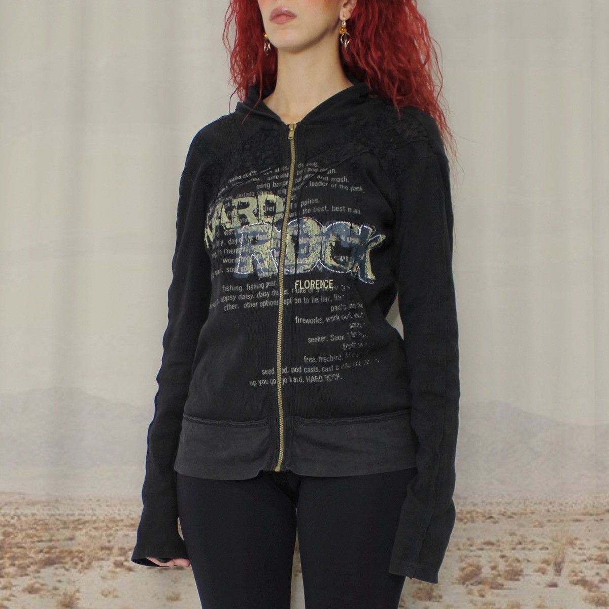 Hard Rock Cafe 🎸HARD ROCK SWEATSHIRT🎸 Size L / US 10 / IT 46 - 2 Thumbnail
