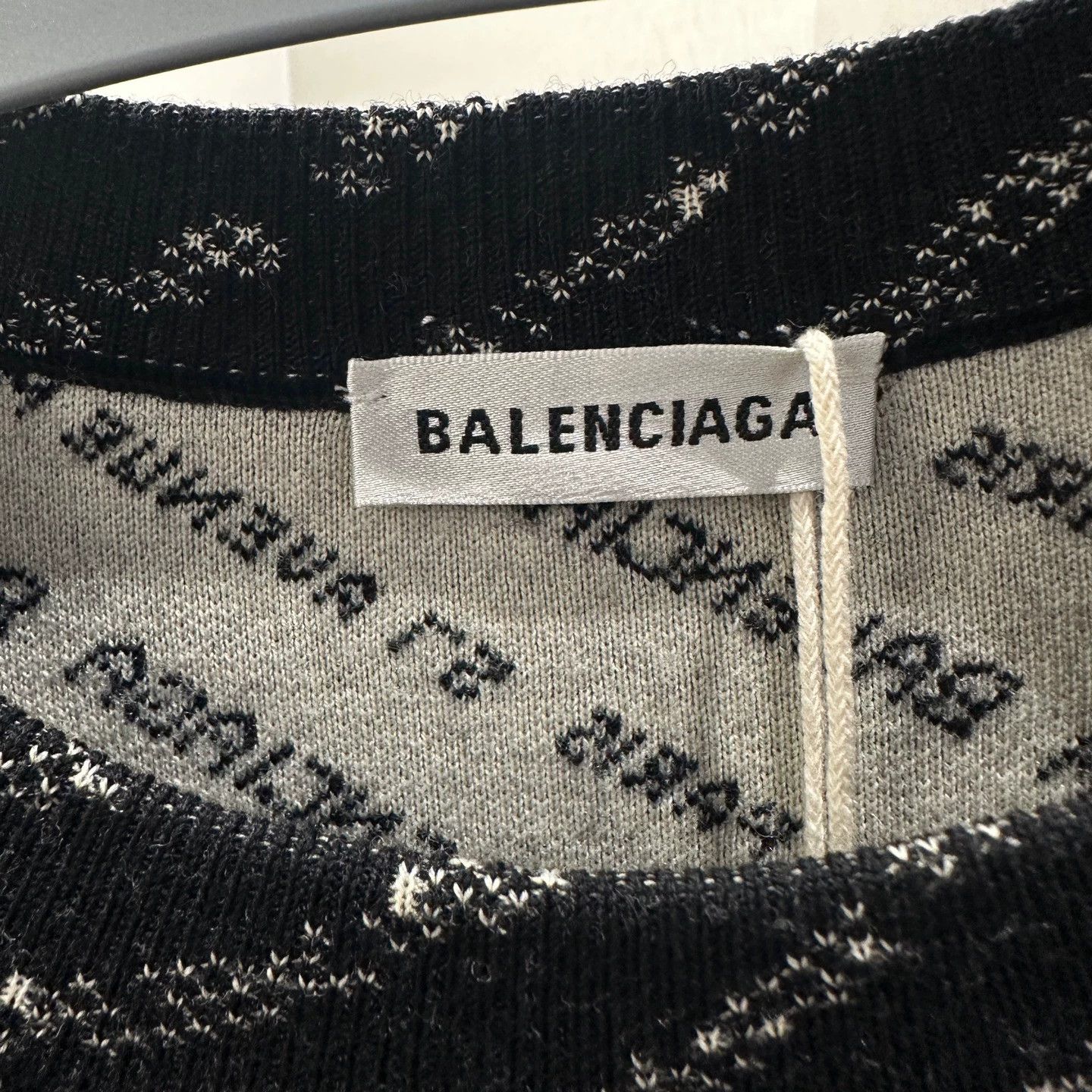 Balenciaga Balenciaga may848 Graphic Knit Sweater 38 Size XS / US 0-2 / IT 36-38 - 4 Thumbnail