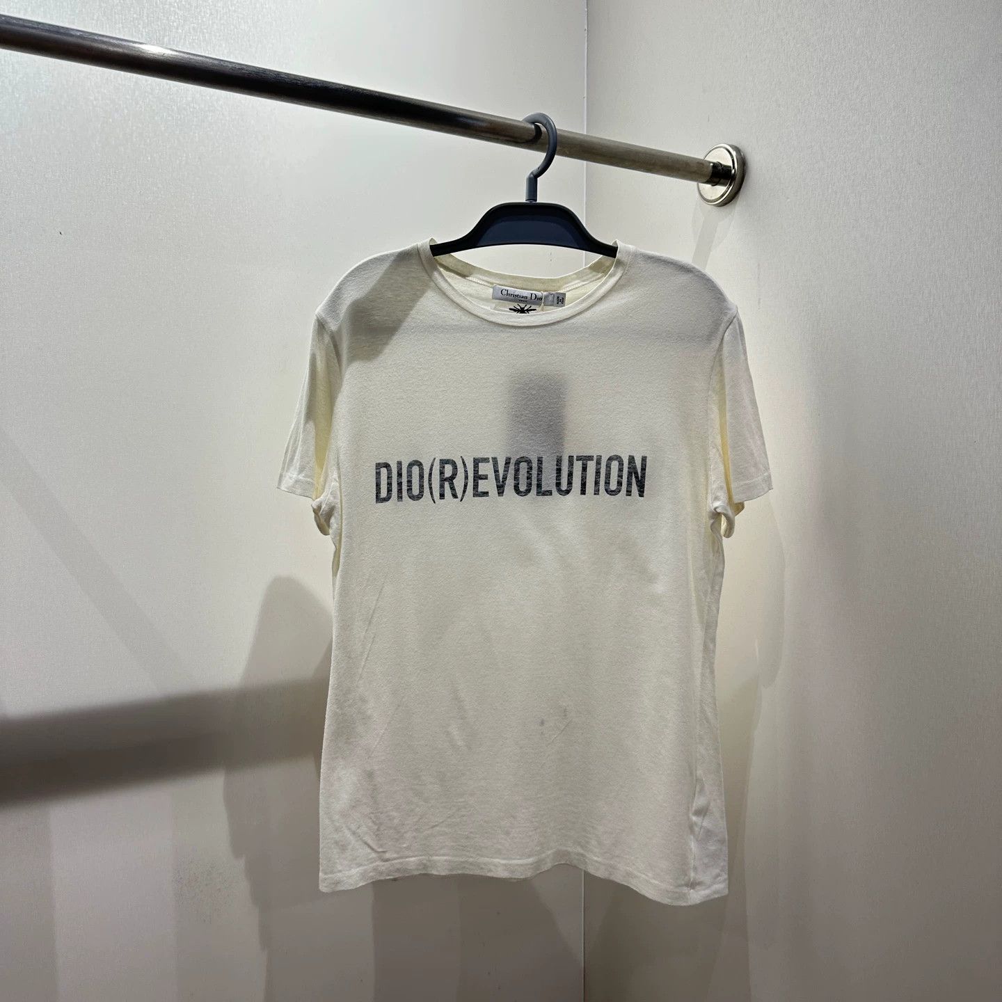 Dior Dior feb299 logo crewneck short-sleeve S Size S / US 4 / IT 40 - 1 Thumbnail