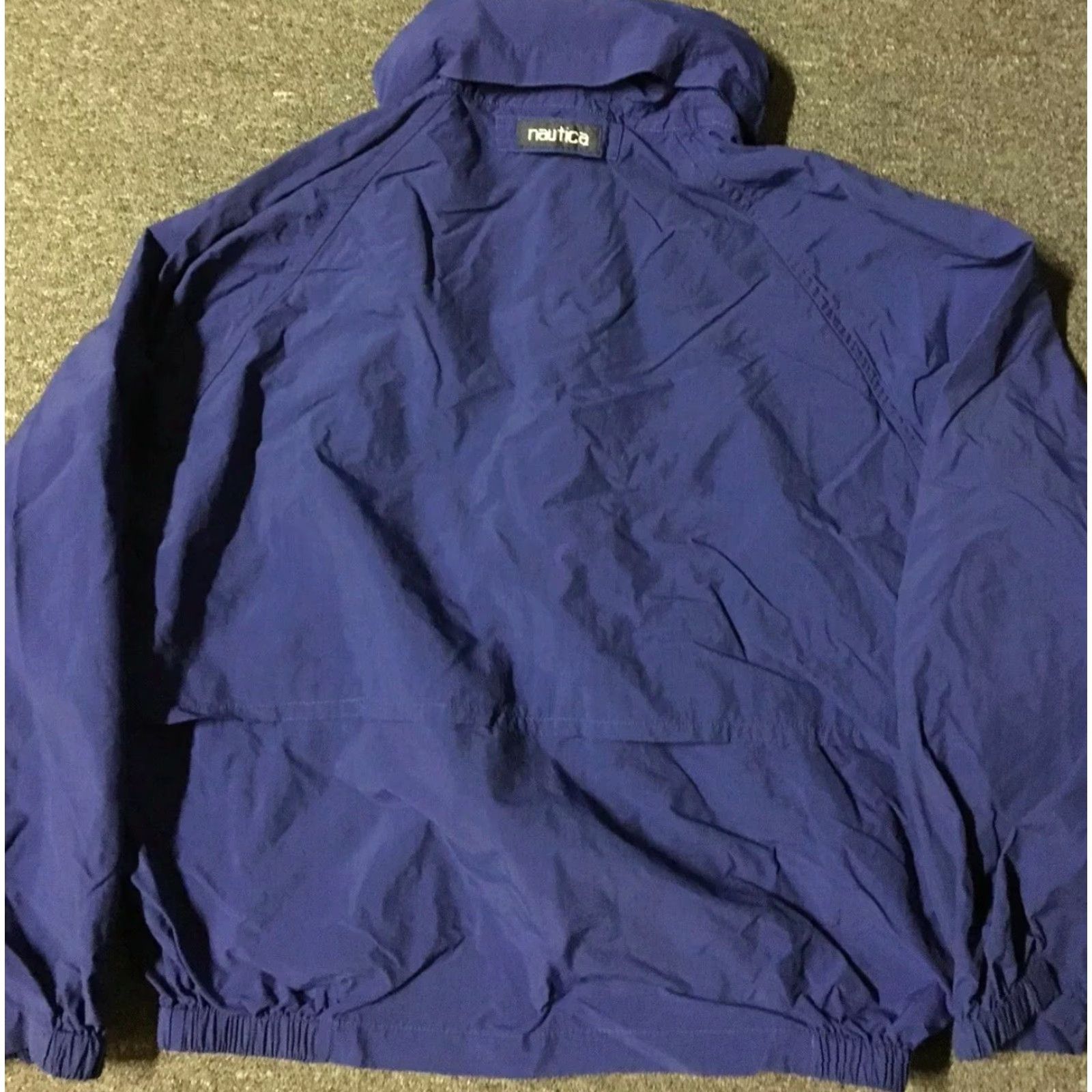 Nautica Vtg 90s Nautica Tahiti Spellout Jacket L Sailing Competition Hip Hop Beach USA Size US L / EU 52-54 / 3 - 4 Thumbnail