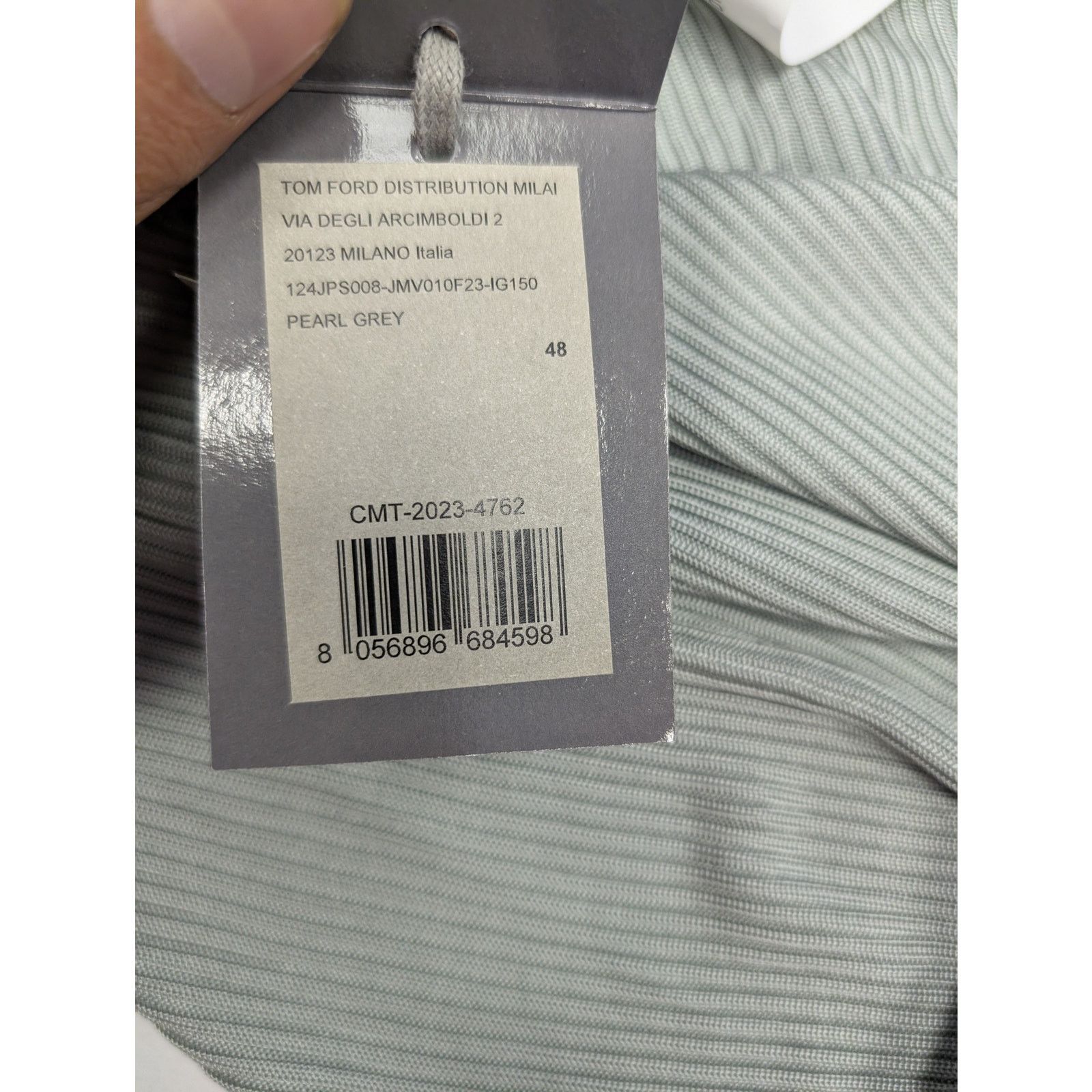 Tom Ford o1rshd1 CC20 Polo Shirt in Light Blue Size US M / EU 48-50 / 2 - 18 Thumbnail