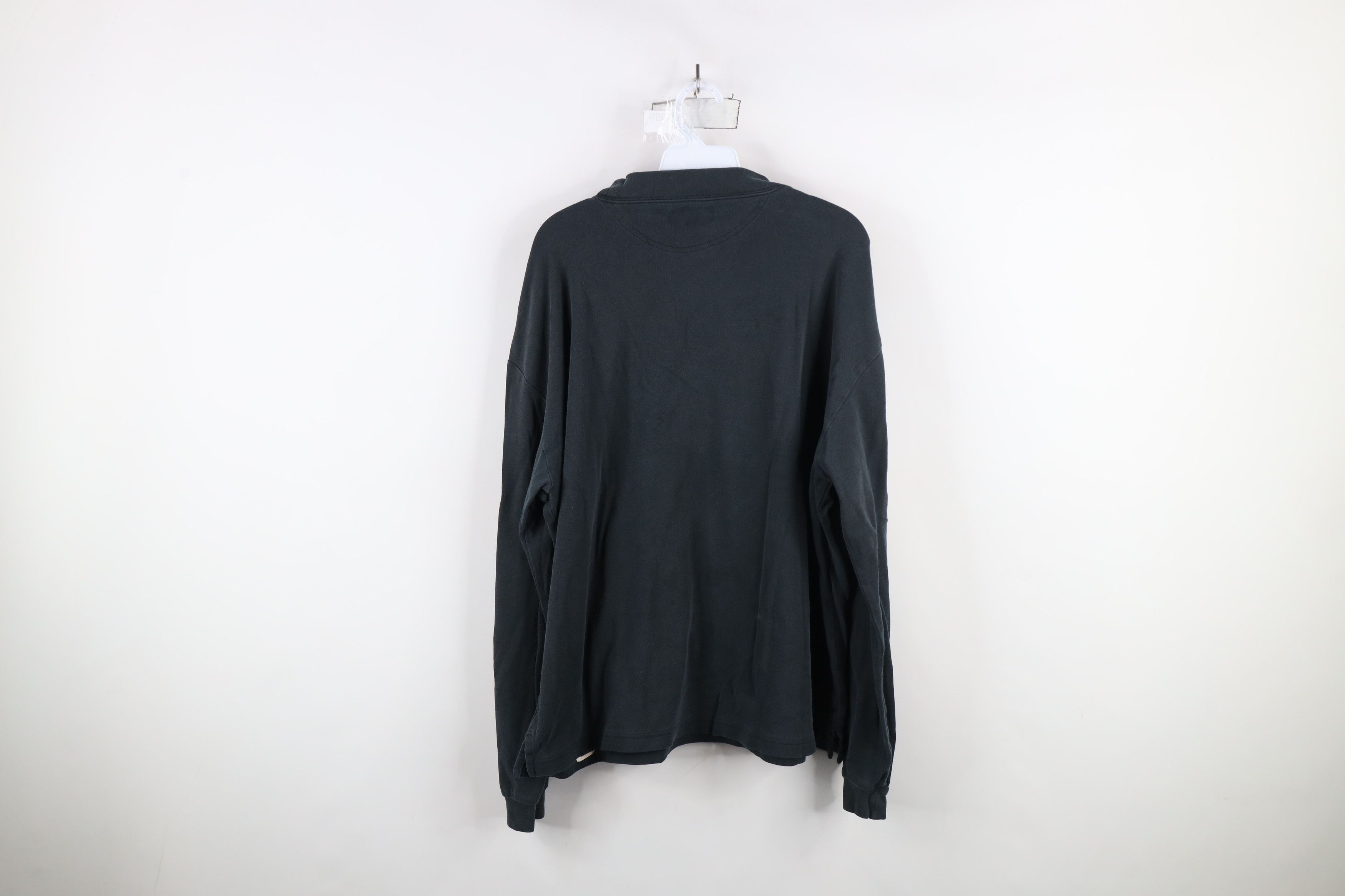 Vintage Vintage 90s Cat Caterpillar Long Sleeve Mock Neck T-Shirt Size US XL / EU 56 / 4 - 12 Thumbnail