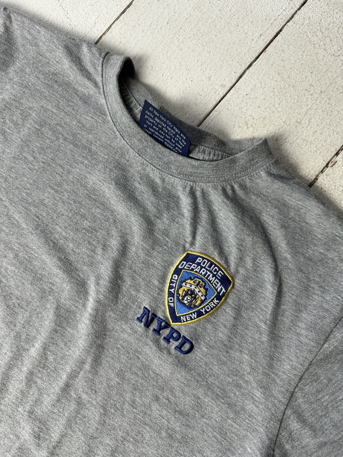 Other 🚨 VINTAGE NYPD RARE TEE Y2K BALENCI STYLE ARCHIVE OVER Size US S / EU 44-46 / 1 - 4 Thumbnail