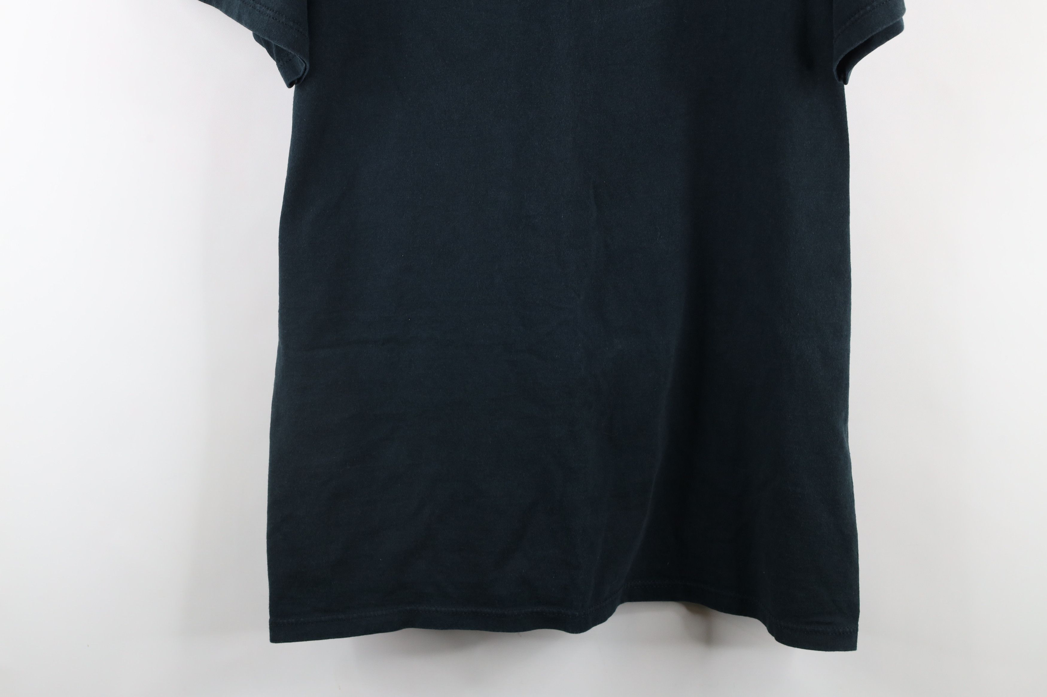 Russell Athletic × Vintage Vintage 90s Russell Athletic Short Sleeve T-Shirt Black USA Size US L / EU 52-54 / 3 - 3 Thumbnail