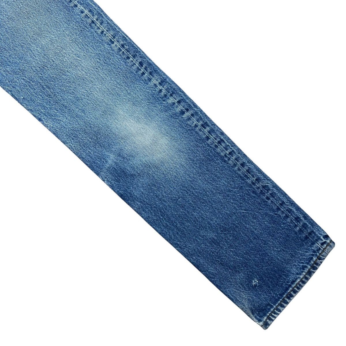 Levi's Vtg 1980s Levi’s 701 Button Fly Student USA Blue Denim Jeans Size 25" / US 0 / IT 36 - 16 Thumbnail