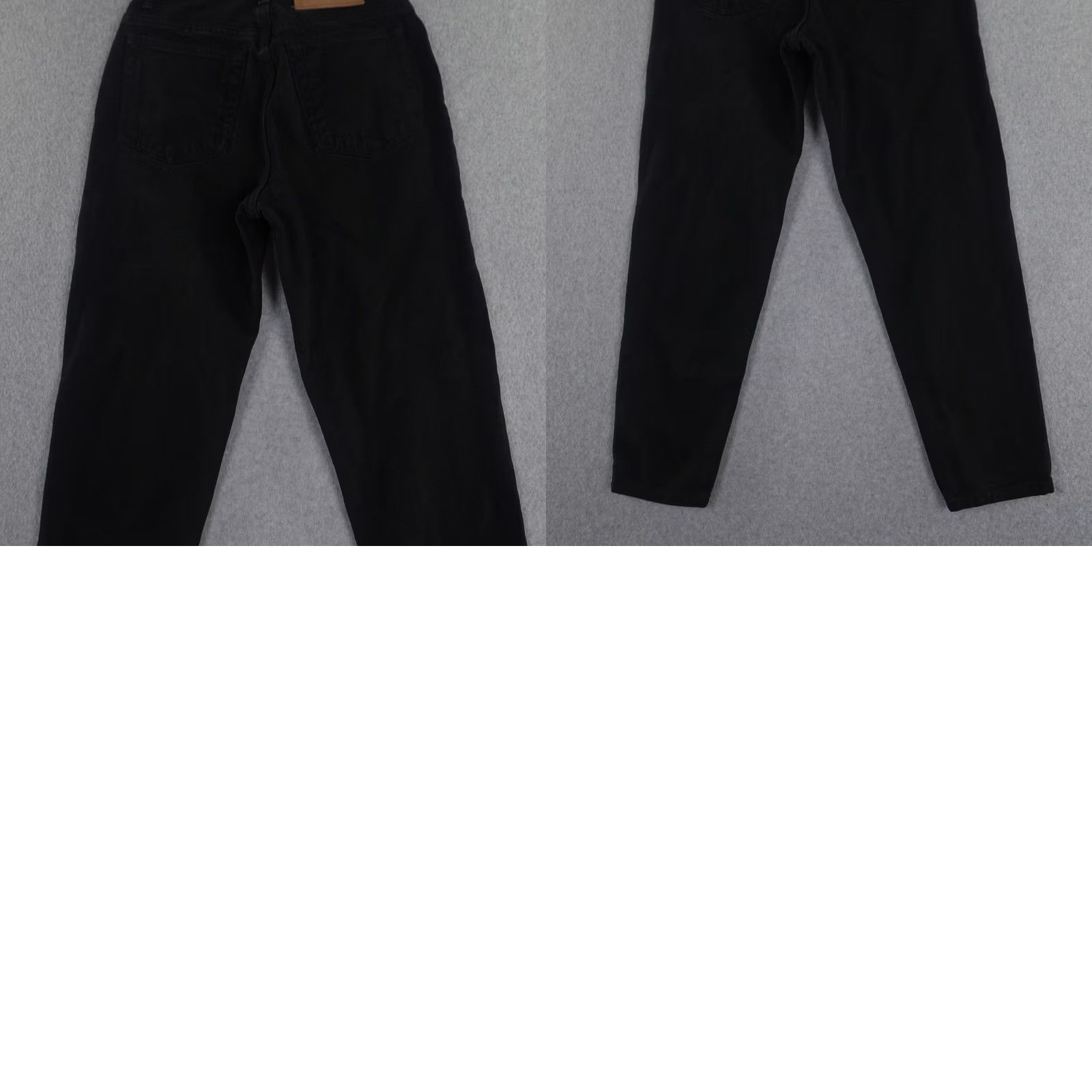 Calvin Klein CK Calvin Klein Jeans Womens 6 Jeans Tapered Regular Black 5-Pocket Denim Cotton Vintage 90s Womens Jeans Size 28" / US 6 / IT 42 - 10 Thumbnail