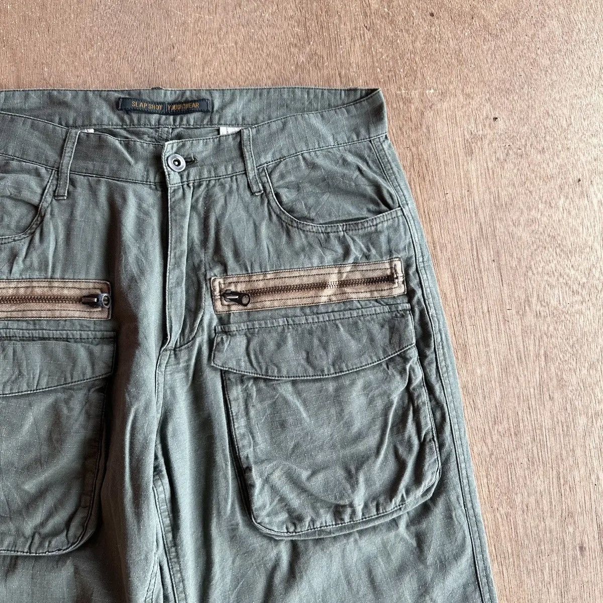 Jungles W32 L31🔥VINTAGE TOUGH MILITARY TROUSERS RIPSTOP POPLIN PANT Size US 32 / EU 48 - 6 Thumbnail