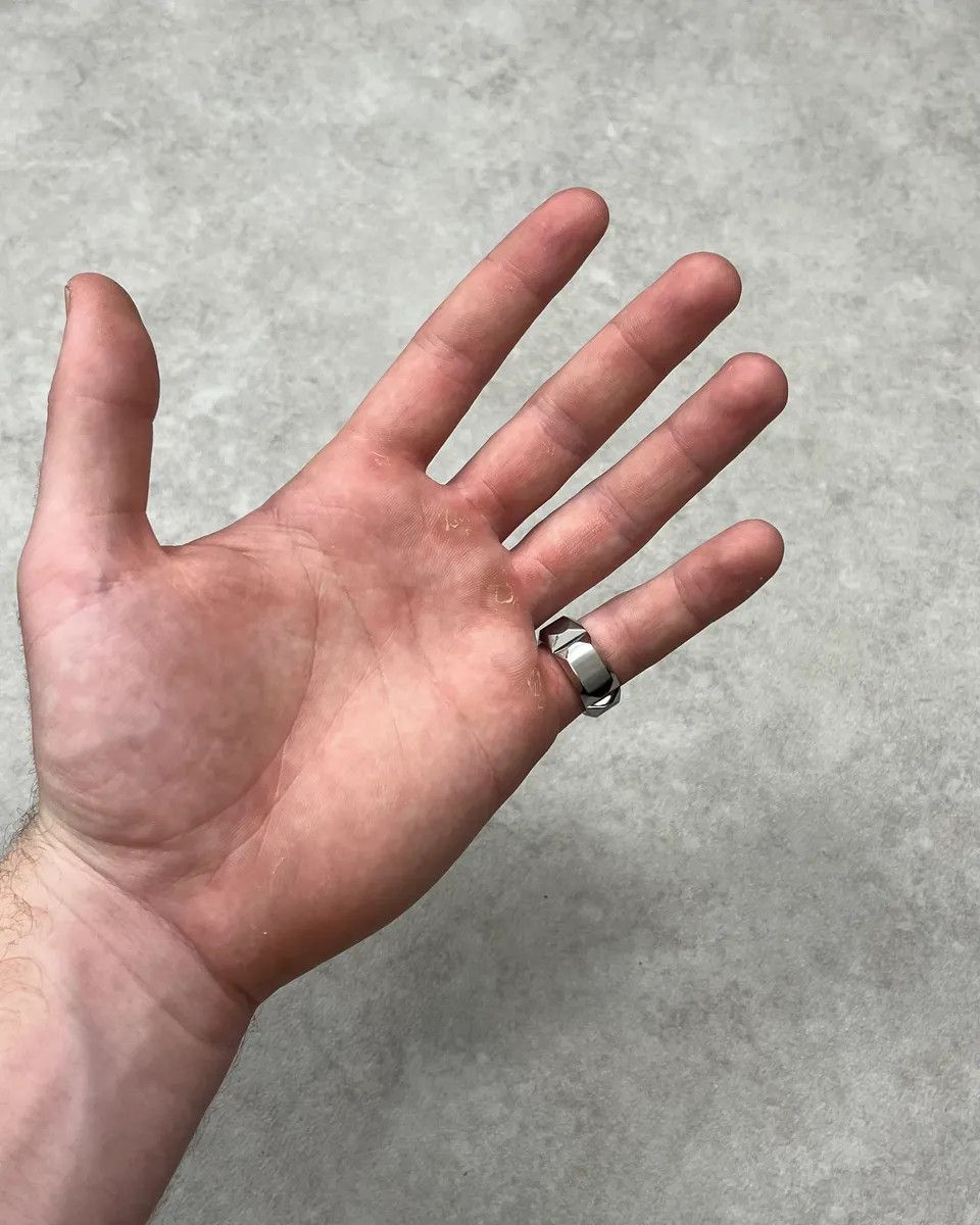 Hermes Hermès Silver Sac à Dépêches Ring Size ONE SIZE - 6 Thumbnail