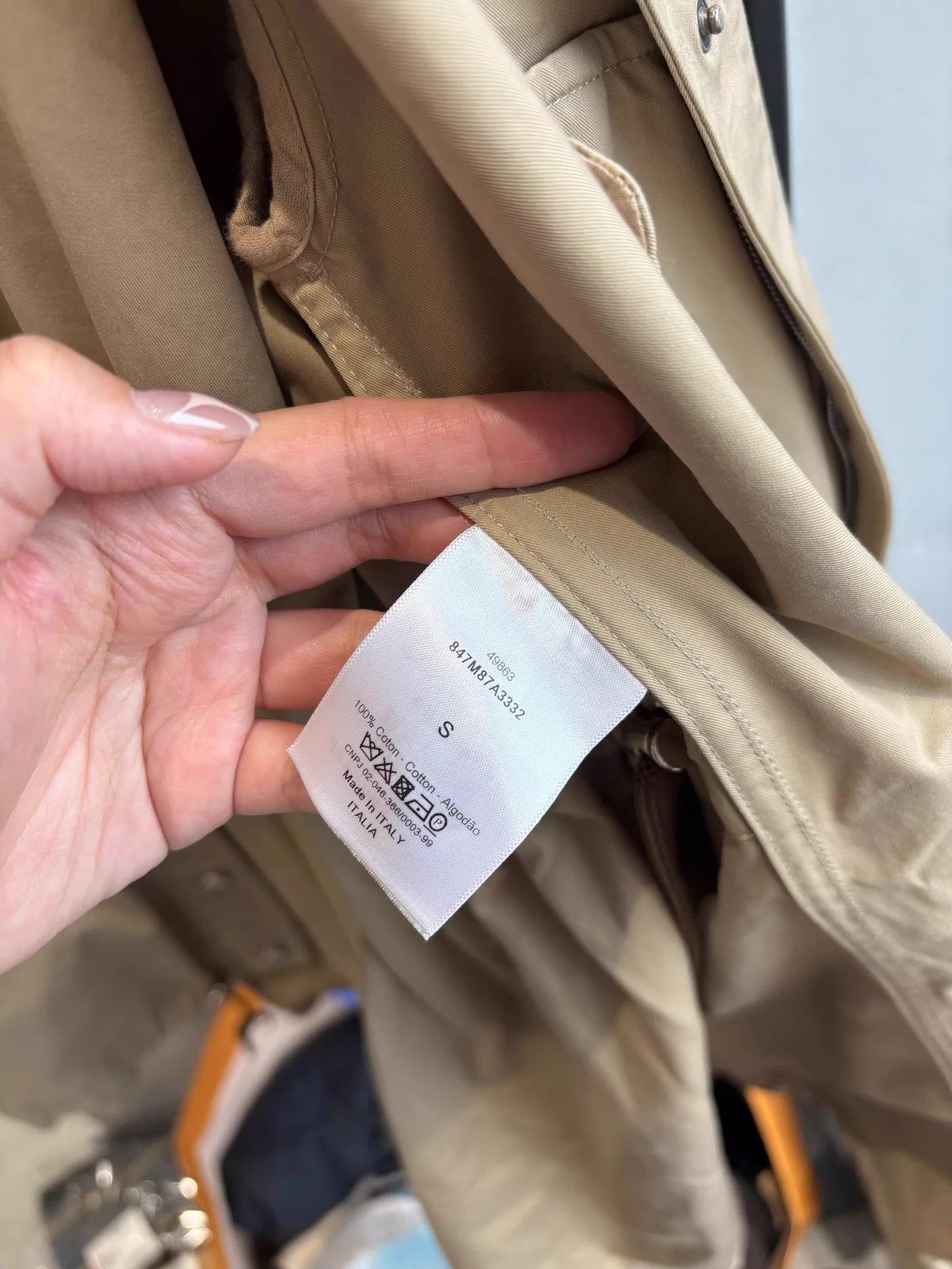 Dior Dior Khaki Hooded Longline Oversized Trench Size S Size S / US 4 / IT 40 - 5 Thumbnail