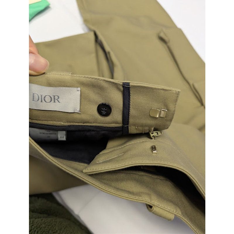 Dior o1rshd1 Jack Cargo Pants in Khaki Size US 44 / EU 60 - 18 Thumbnail