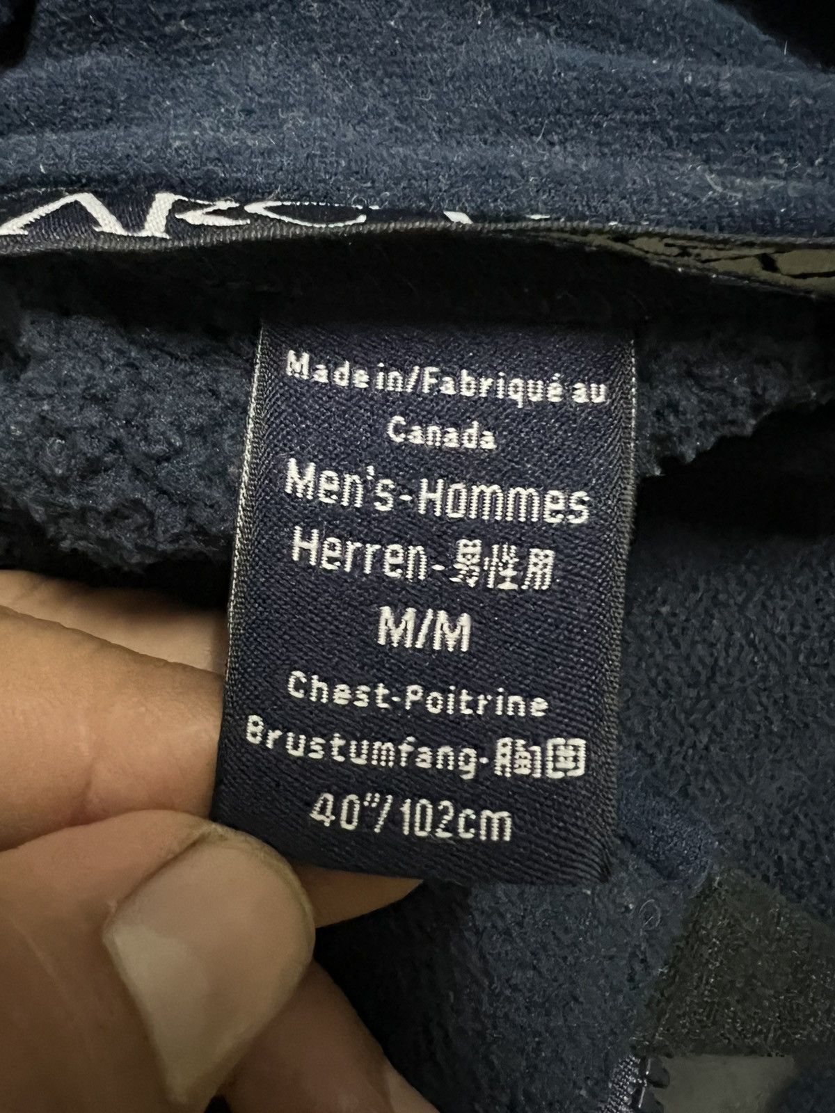Arc'teryx Arcteryx Fleece Jacket Sweatshirt Zip Vintage Logo Size US L / EU 52-54 / 3 - 10 Thumbnail