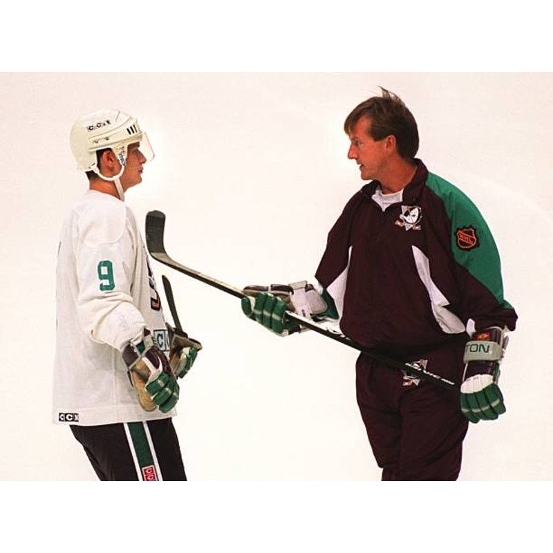 Starter Anaheim Mighty Ducks 90s STARTER puffer teal NHL vtg Size US M / EU 48-50 / 2 - 6 Thumbnail
