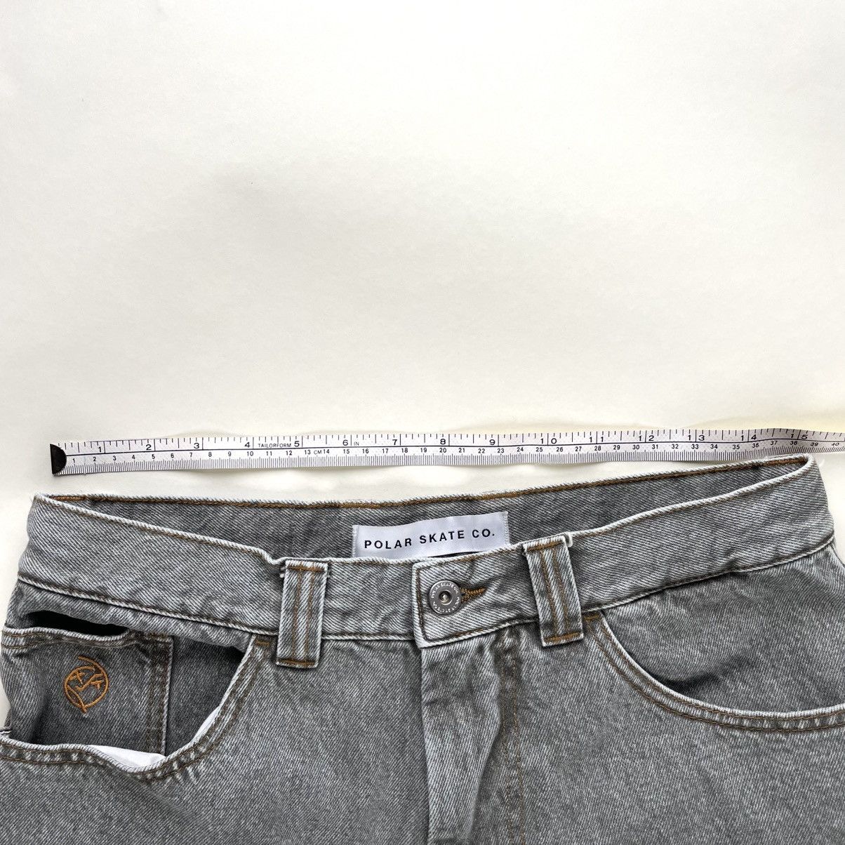 Polar Skate Co. Grey polar skate co denim shorts Size US 30 / EU 46 - 7 Thumbnail