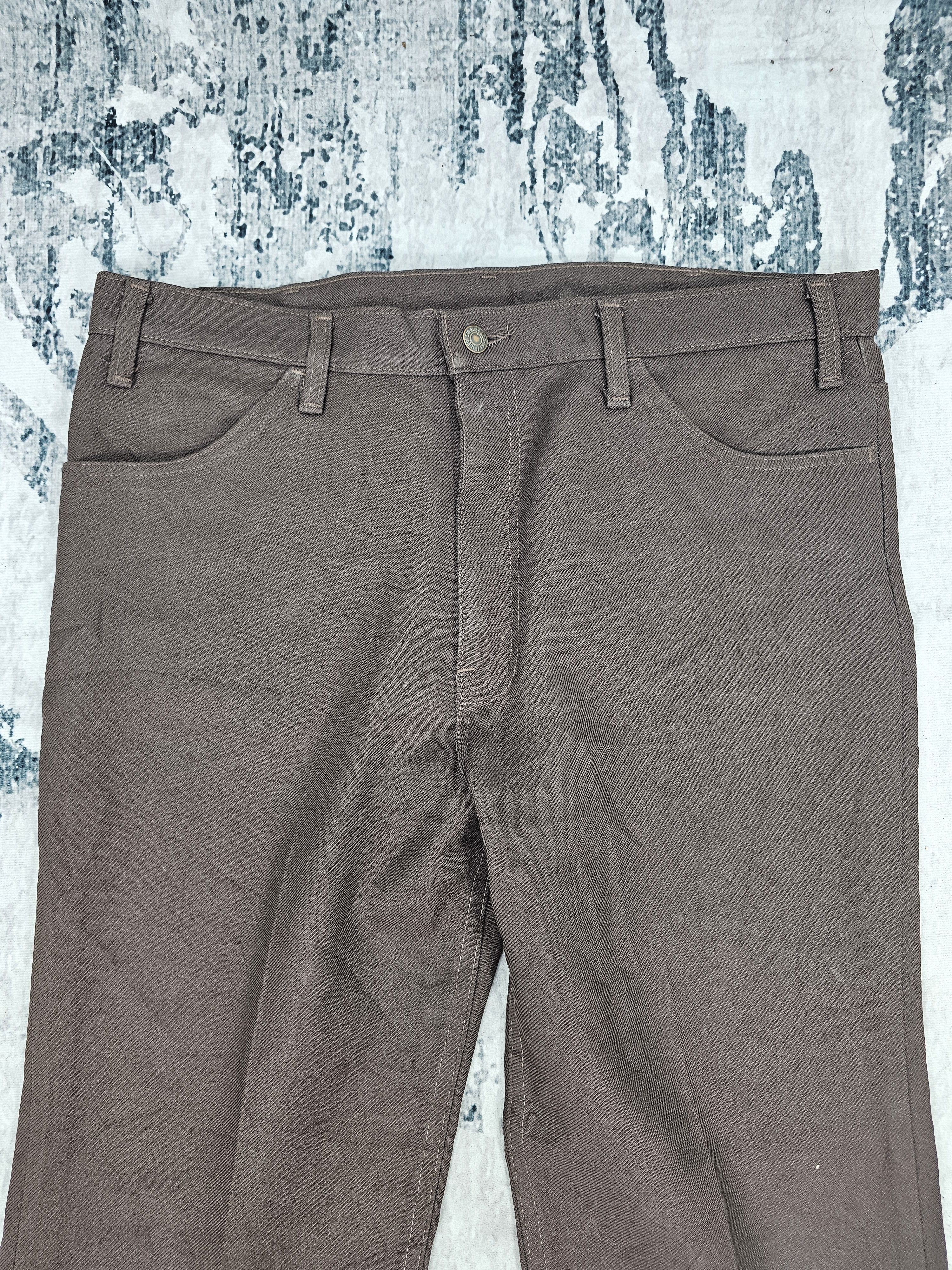 Levi's Vintage Clothing Vtg 80'S LEVIS Sta Prest Scovill Cropped Pants L0488 Size US 38 / EU 54 - 7 Thumbnail