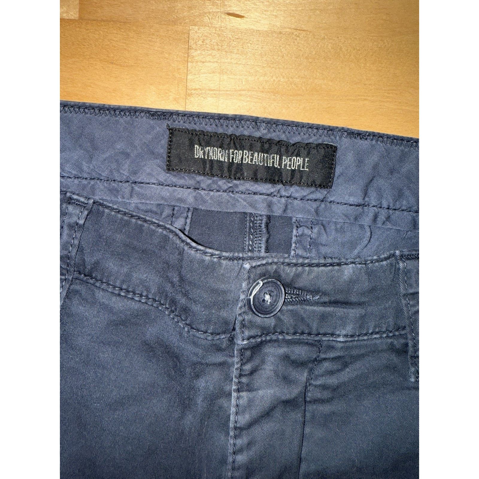 DRYKORN Drykorn Men's Chino Pants Regular Straight 33 X 34 Size US 33 - 3 Thumbnail