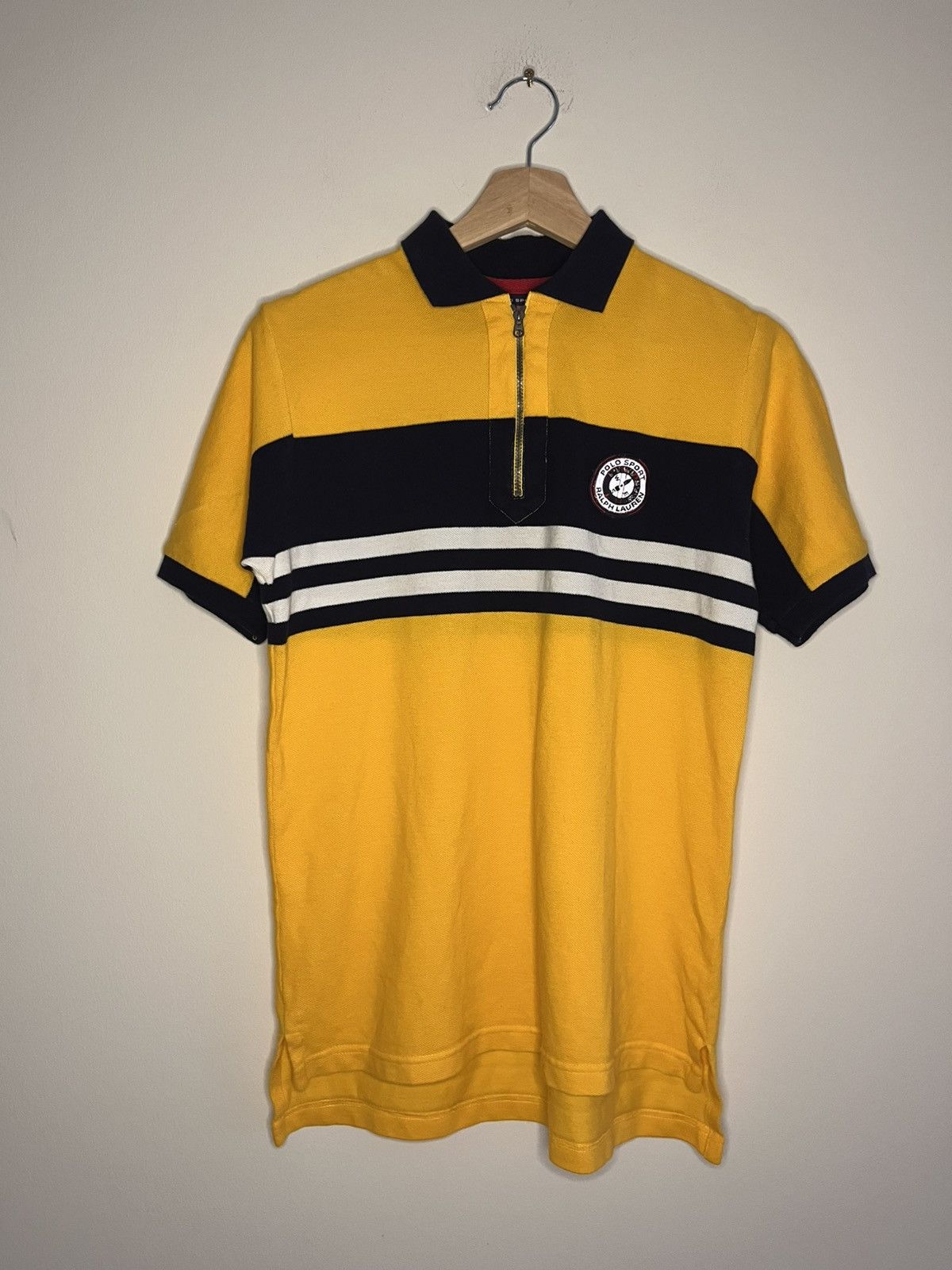 Ralph Lauren 90s Polo Sport - Reflective Zip-Polo Size US L / EU 52-54 / 3 - 1 Thumbnail