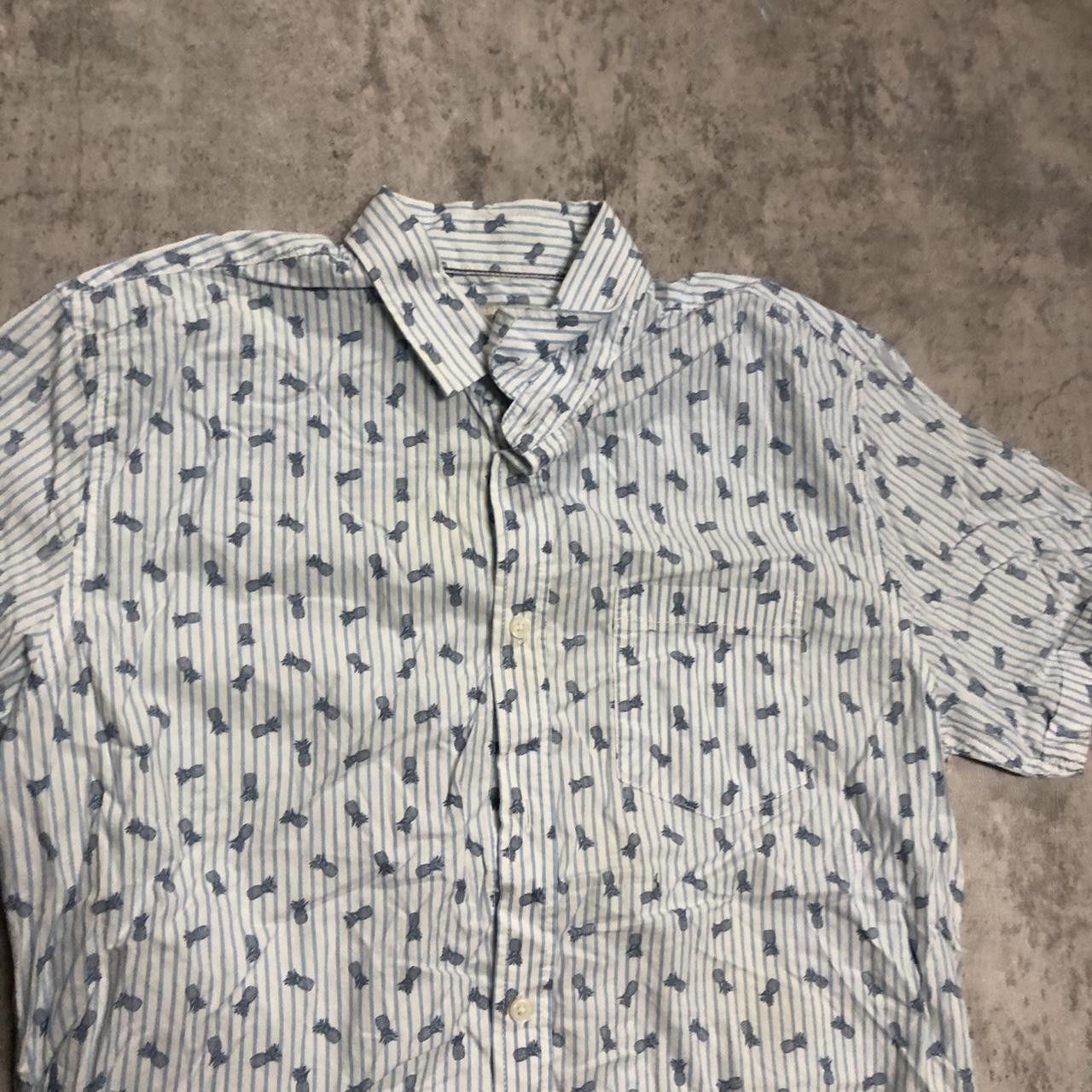 Other Blue and white striped button-up shirt #stripes Size US M / EU 48-50 / 2 - 2 Thumbnail