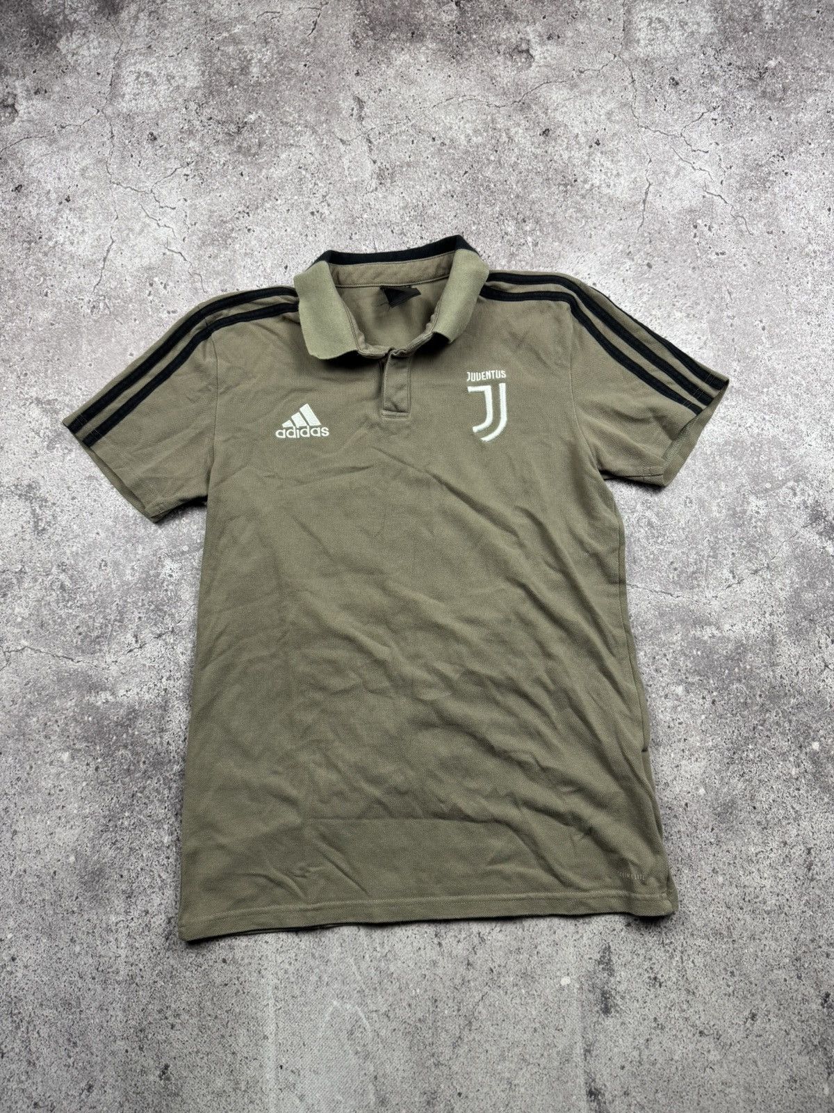VINTAGE ADIDAS JUVENTUS Y2K SOCCER JERSEY POLO SHIRT RARE