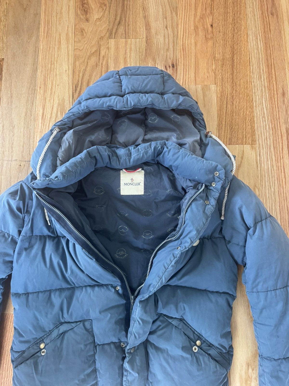 Moncler × Visvim Moncler x Visvim Borosiri Down Jacket - Navy Size US M / EU 48-50 / 2 - 3 Thumbnail