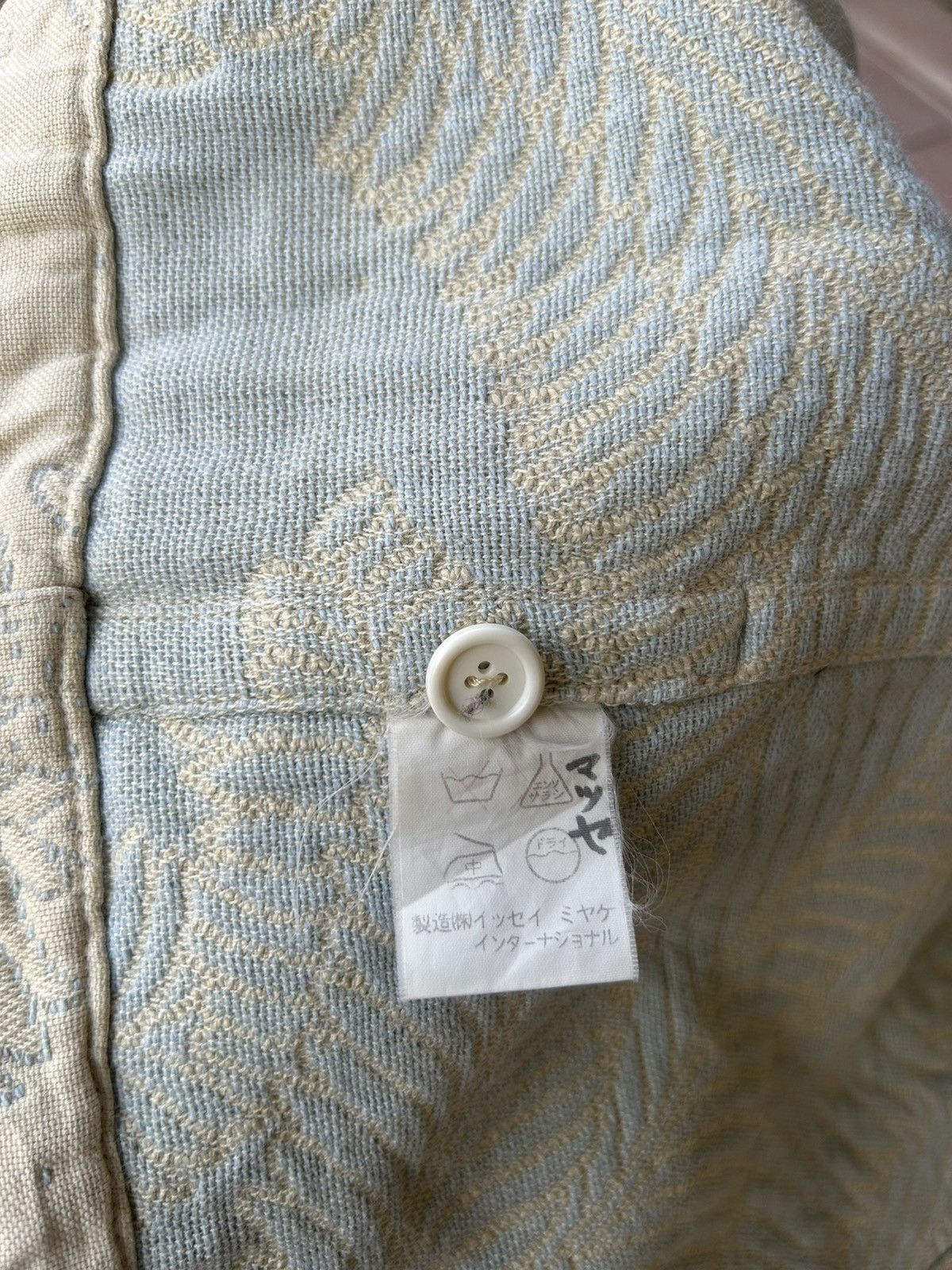 Issey Miyake Mandarin Colar Button Ups Jacket Size US M / EU 48-50 / 2 - 14 Thumbnail