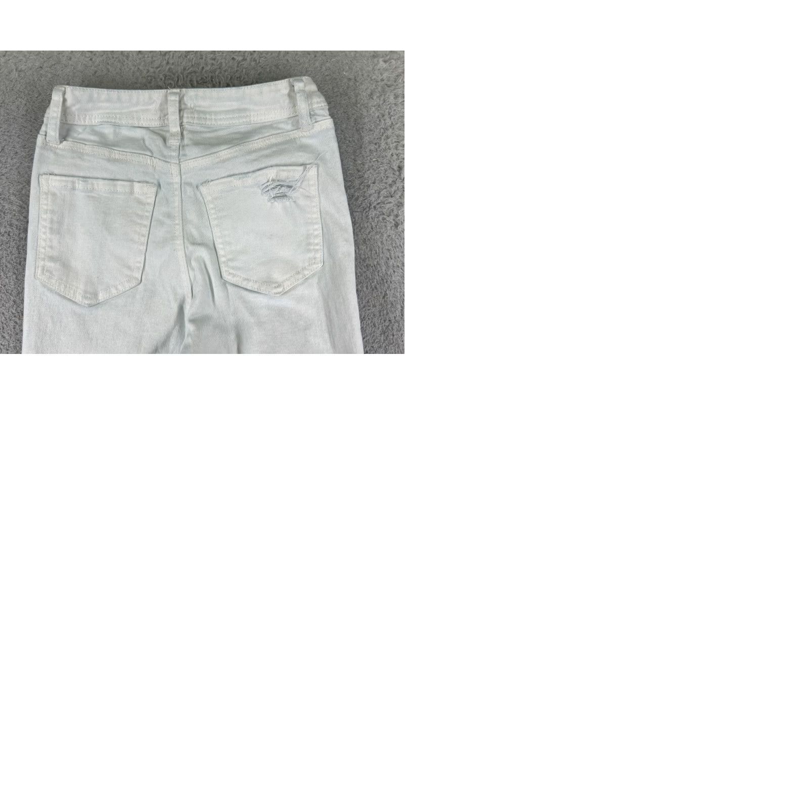Forever 21 Forever 21 Jeans Womens 24 Blue Denim Flared Distressed Raw Hem 22x30 Pants Regular Jeans Womens Blue 90s Western Fashion Size 42" / US 20 - 10 Thumbnail