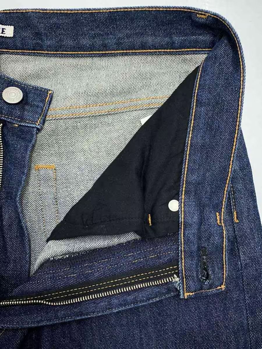 Auralee AURALEE Hard Twist Denim Wide Pants Navy 32 Size US 30 / EU 46 - 3 Thumbnail
