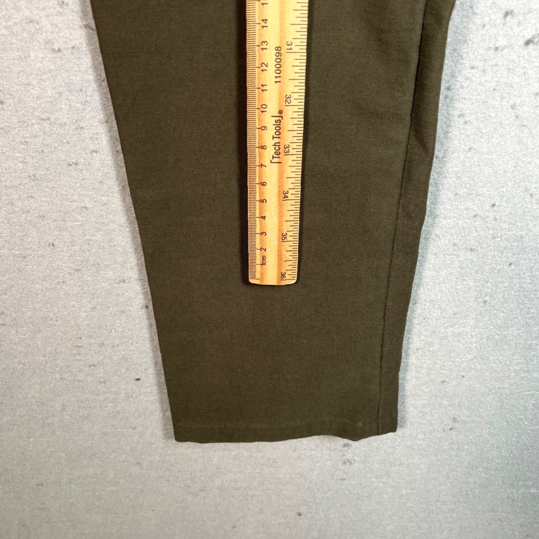 Lululemon Lululemon Pants Skinny Chino 31 Olive Green Stretch - Womens Regular 31 in Inseam 32 in Logo Casual Size 24" / US 00 / IT 34 - 5 Thumbnail