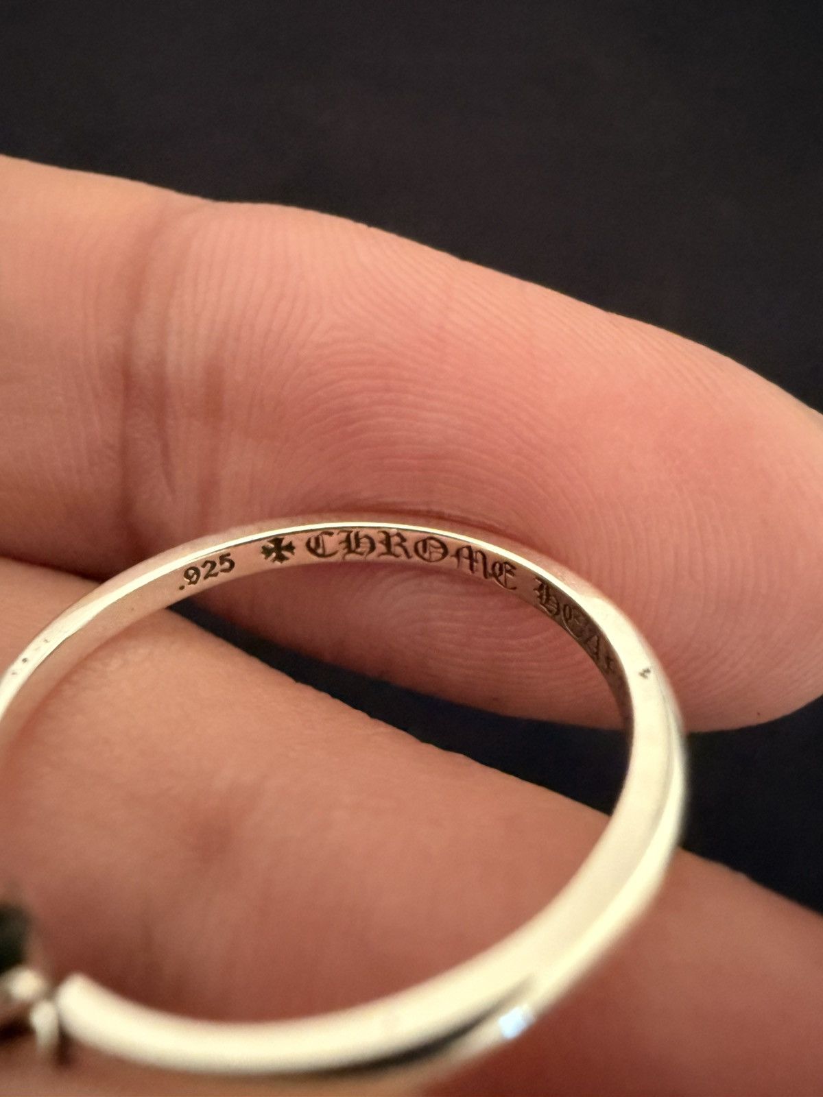 Chrome Hearts Chrome Hearts Plus Bubblegum Ring Size ONE SIZE - 5 Thumbnail