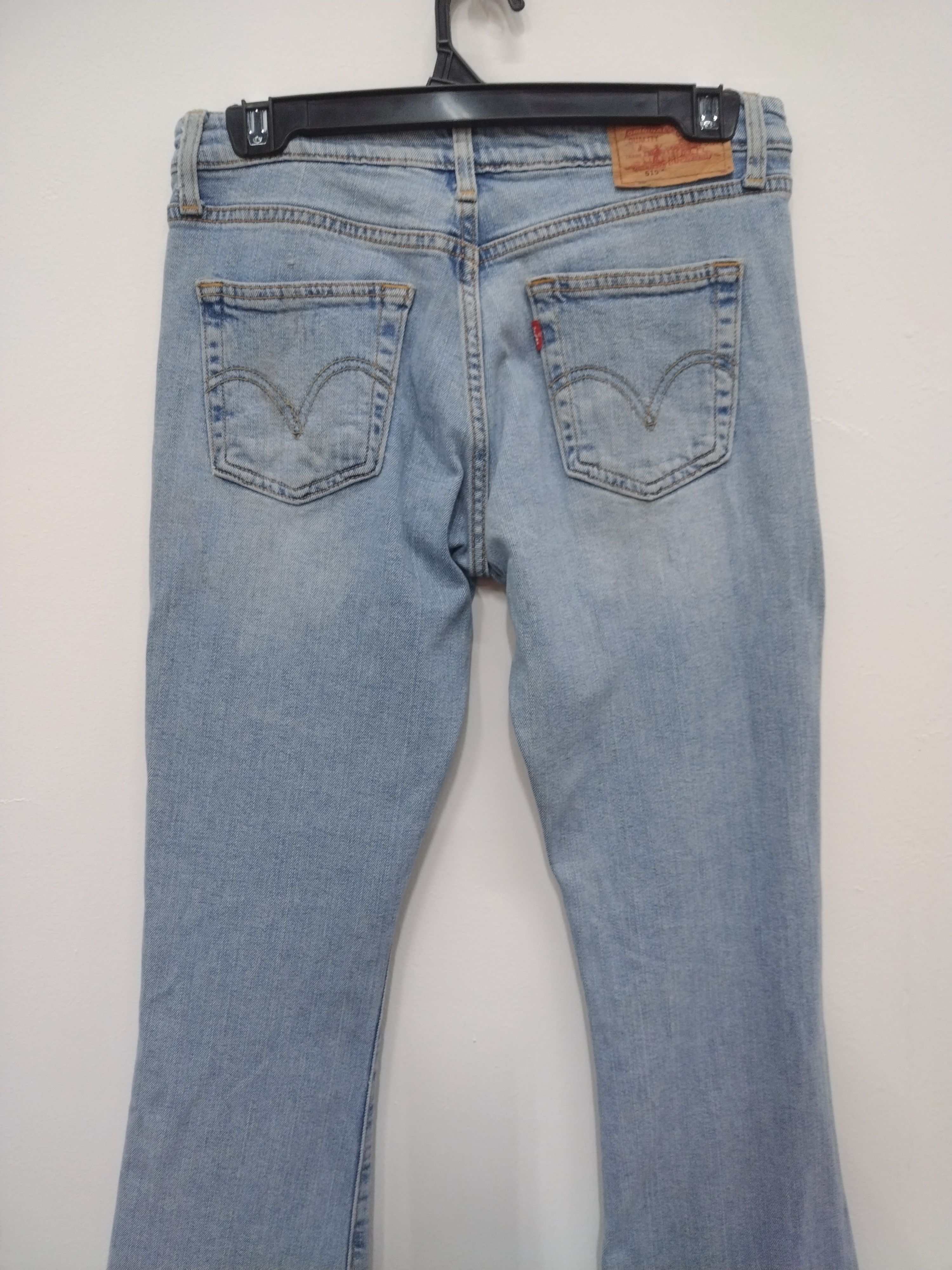 Levi's × Vintage NICE VTG LEVI'S 519 Zipper Low Stretch BOOT CUT Flare DESIGN Size 29" - 14 Thumbnail