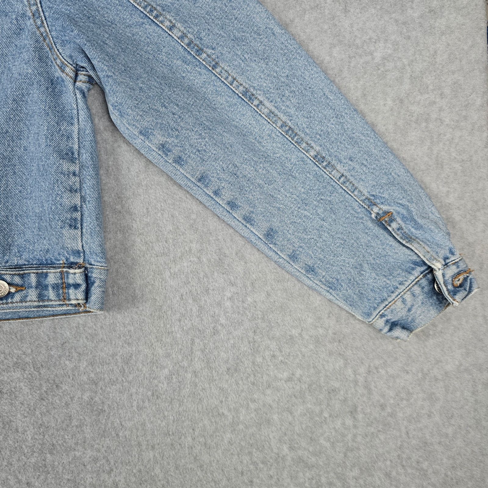 Willi Smith Willi Smith Medium Trucker Style Button Down Denim Jacket Size M / US 6-8 / IT 42-44 - 9 Thumbnail