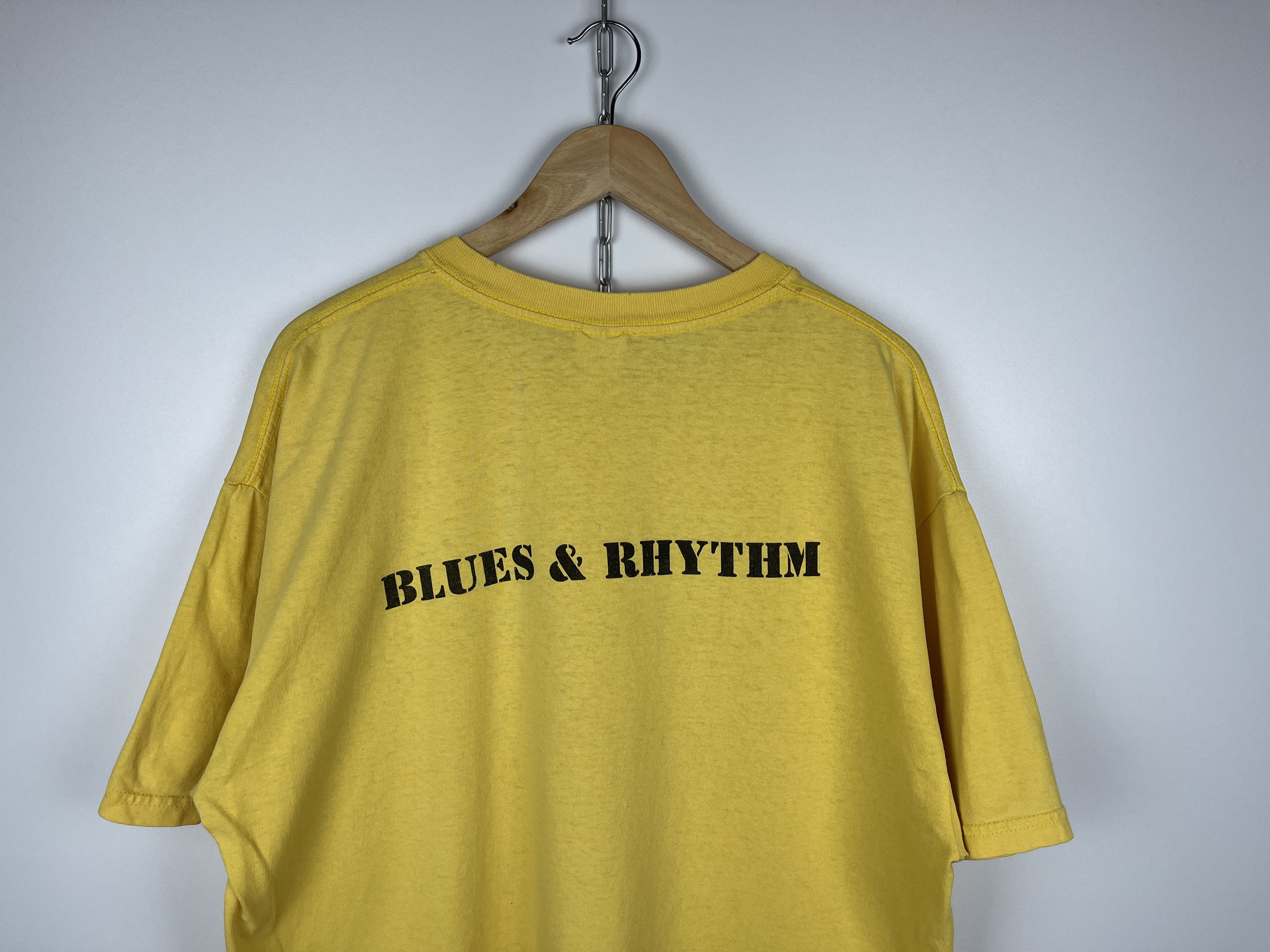 Band Tees × Gildan × Vintage 00's Status Quo Rock Band "Blues and Rhythm" T-shirt Y2K Size US XL / EU 56 / 4 - 12 Thumbnail