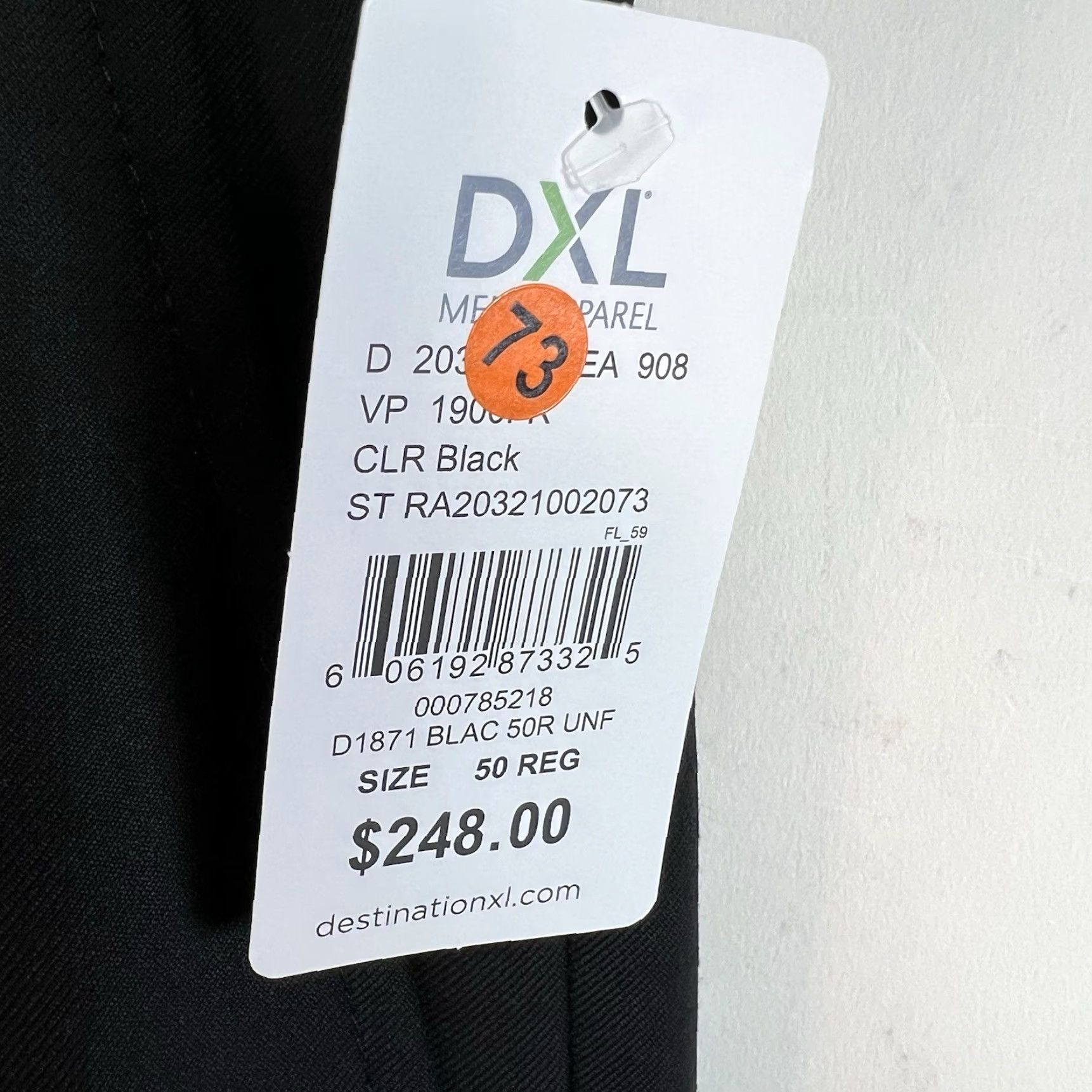Vintage VINTAGE Santorelli Men's Dress Pants Wool Knit 50 Regular Straight Formal Italy Black Size US 34 / EU 50 - 5 Thumbnail