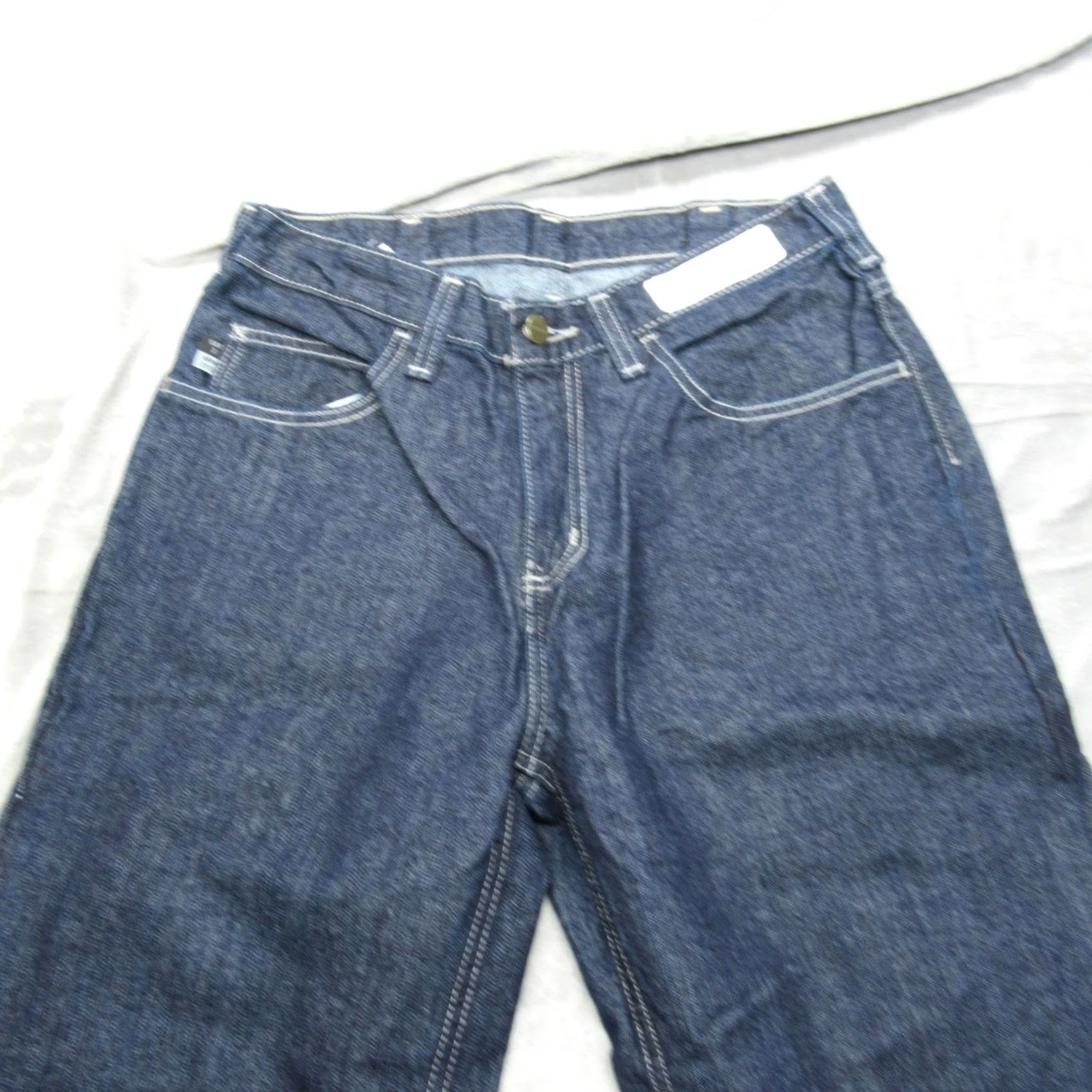 Carhartt Carhartt FR Jeans 30x34 Dark Blue Flame Resistant Work Jeans Rugged Straight Men Size US 34 / EU 50 - 2 Thumbnail