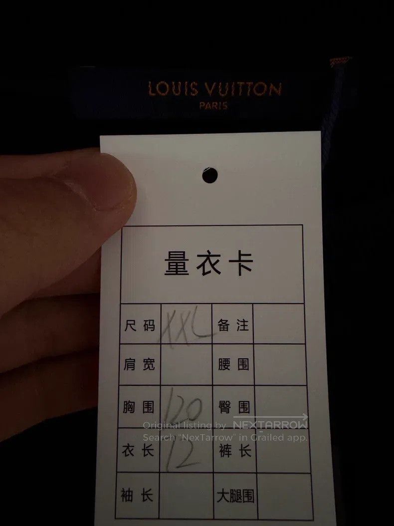 Louis Vuitton Louis Vuitton Black full logo pocket short sleeve T-shirt Size US XXL / EU 58 / 5 - 3 Thumbnail
