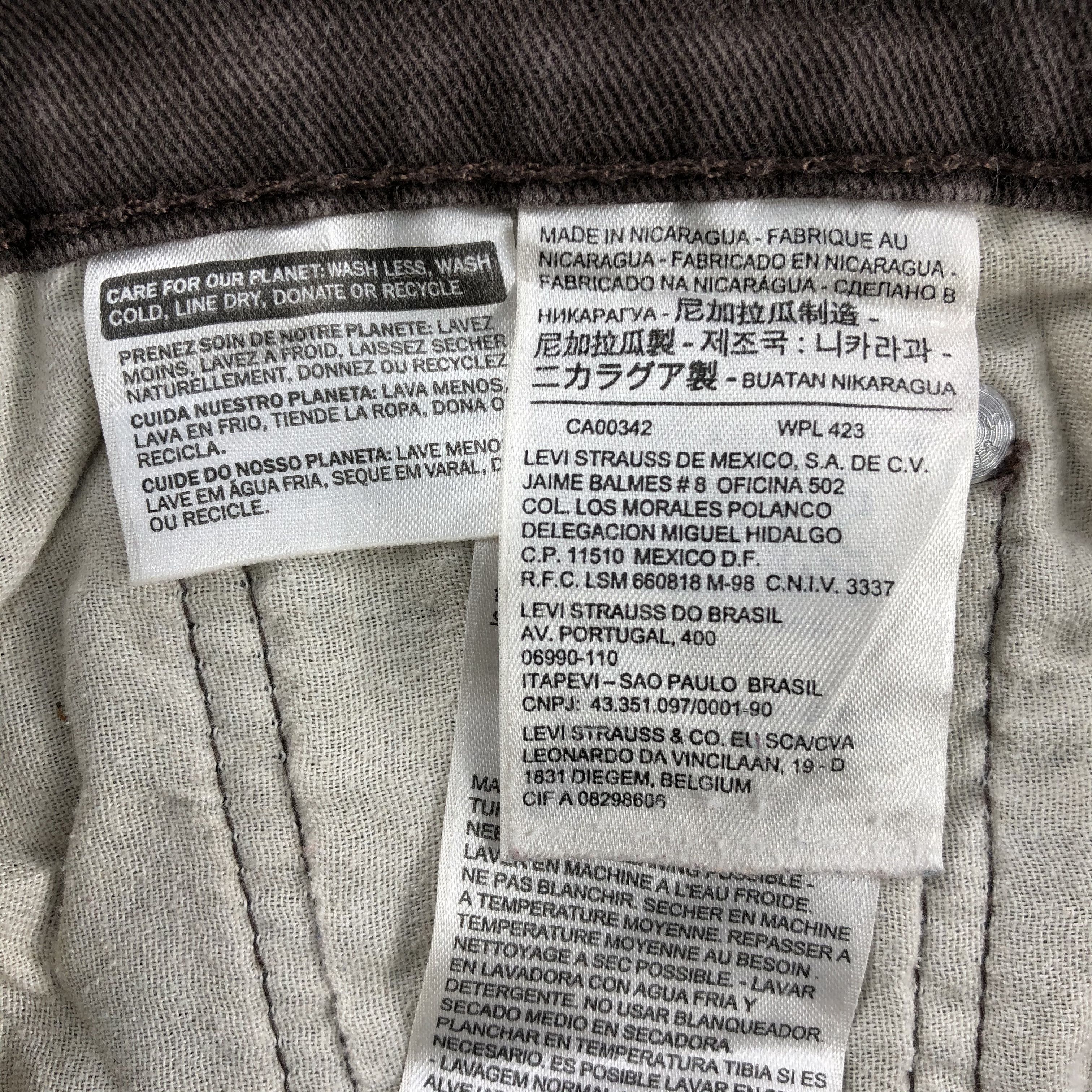 Levi's Vintage Levis 510 Jeans-J1661 Size US 33 - 10 Thumbnail