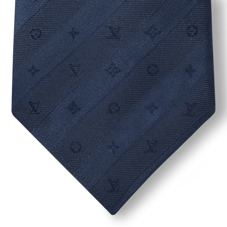 Louis Vuitton Monogram Stripy Tie Size ONE SIZE - 2 Thumbnail