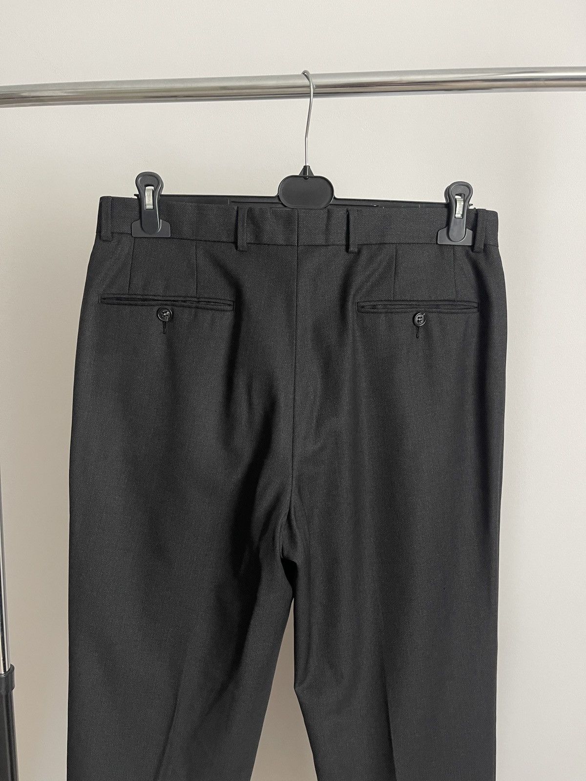 Yves Saint Laurent Vintage yves saint laurent trousers wool pants size M Size 38R - 4 Thumbnail